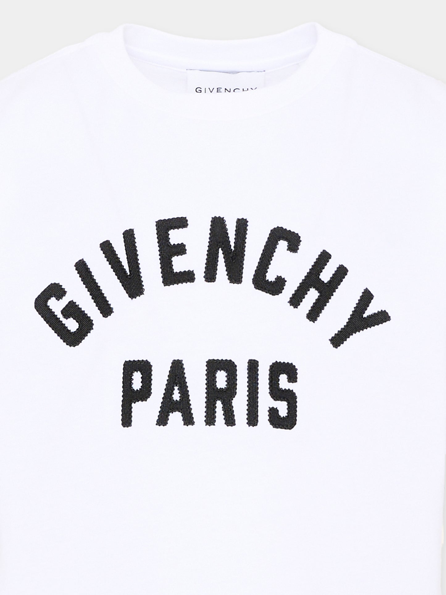 T-Shirt bianca per bambini con logo,Givenchy Kids,H31345 10P