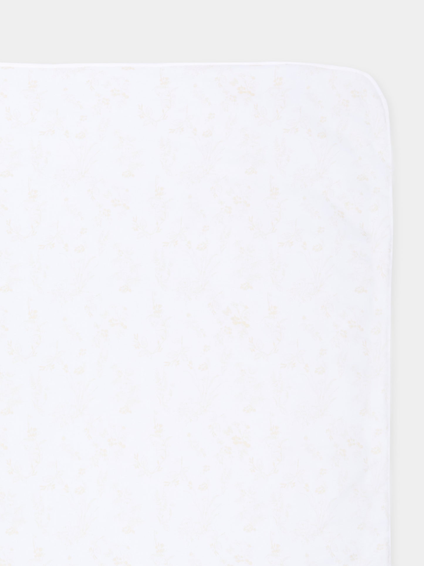Coperta bianca per neonati con stampa,Givenchy Kids,H31530 N02