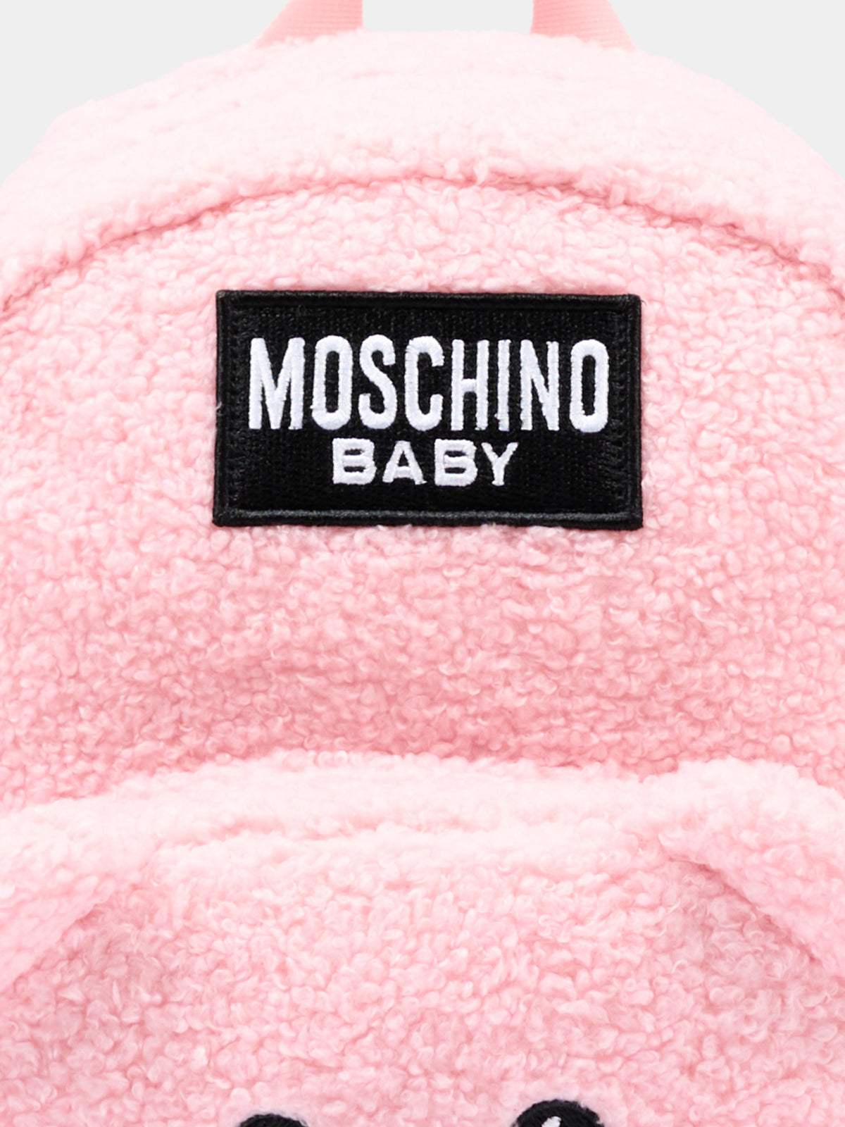 Zaino rosa per neonata con logo,Moschino Kids,MUX06A LIA00 50209