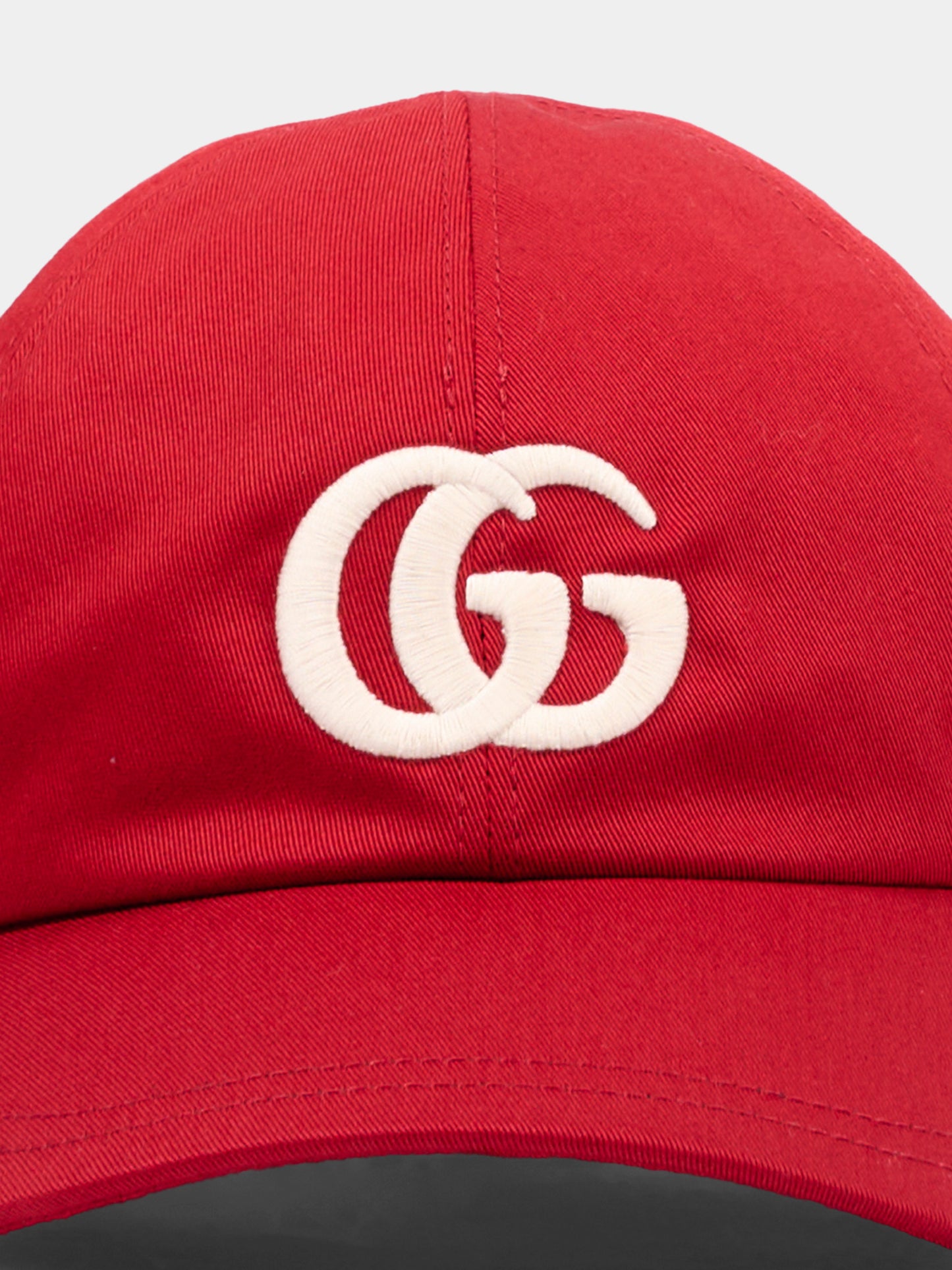 Cappello rosso con logo GG per bambini,Gucci Kids,871372 3HBLM 6466