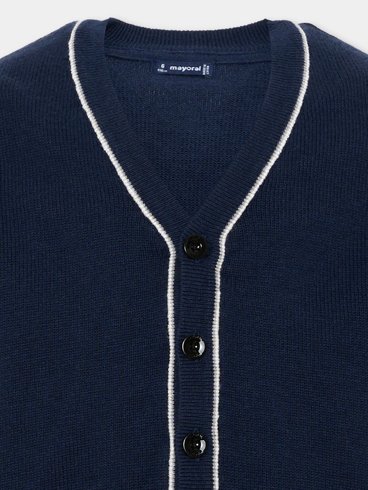Cardigan blu per bambino,Mayoral,4302 043