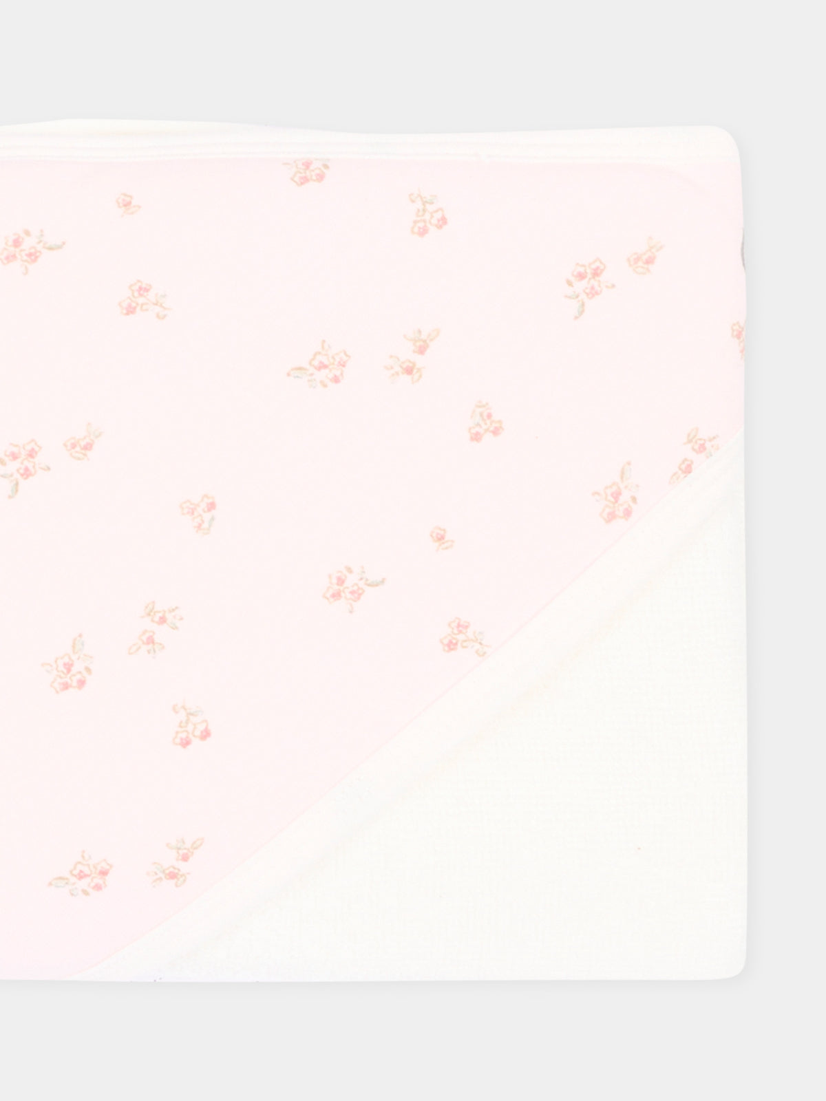 Accappatoio multicolor per neonata floreale,Petit Bateau,A0GM2 01