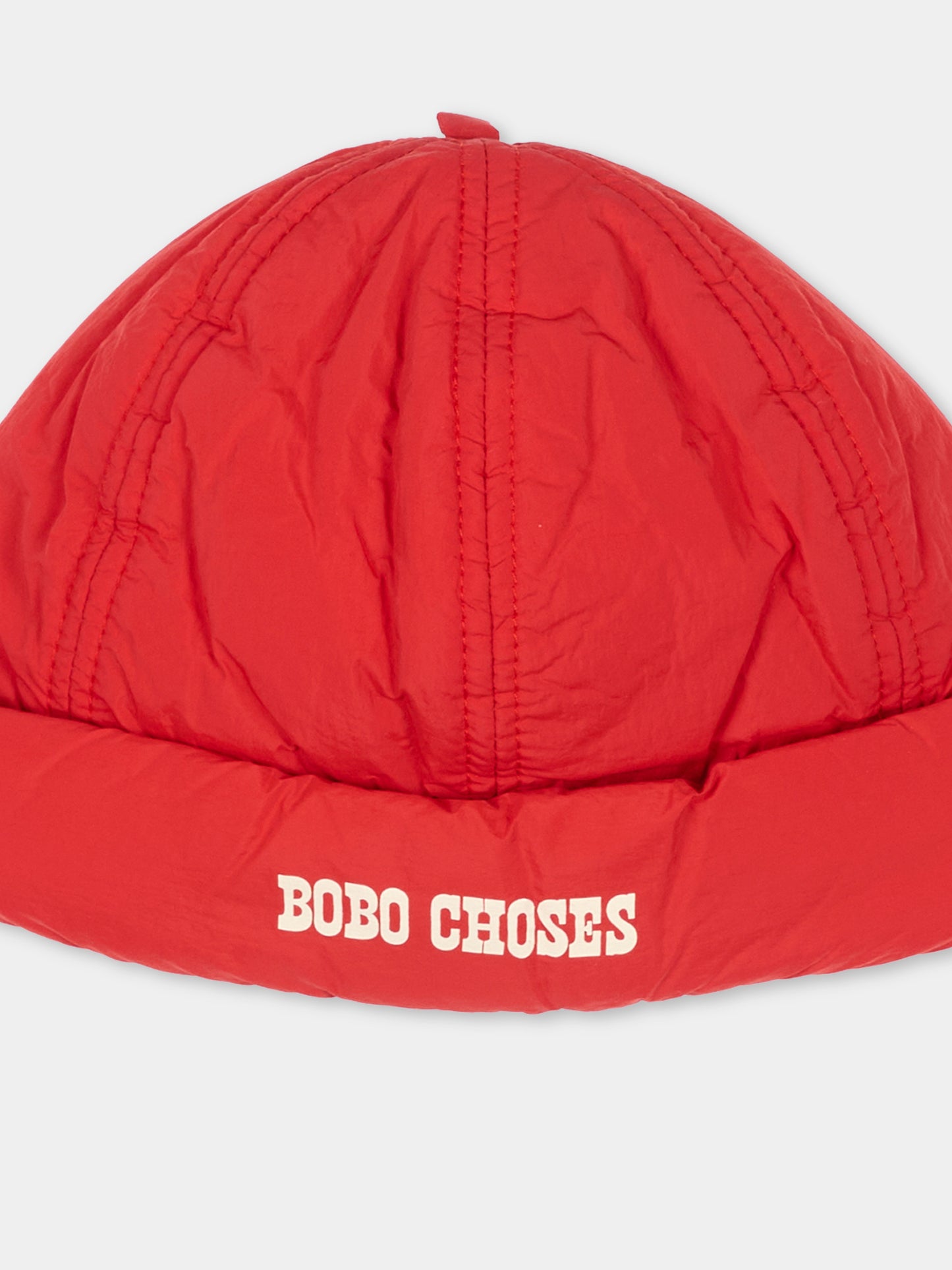 Berretto rosso per bambini con logo,Bobo Choses,B226AI037