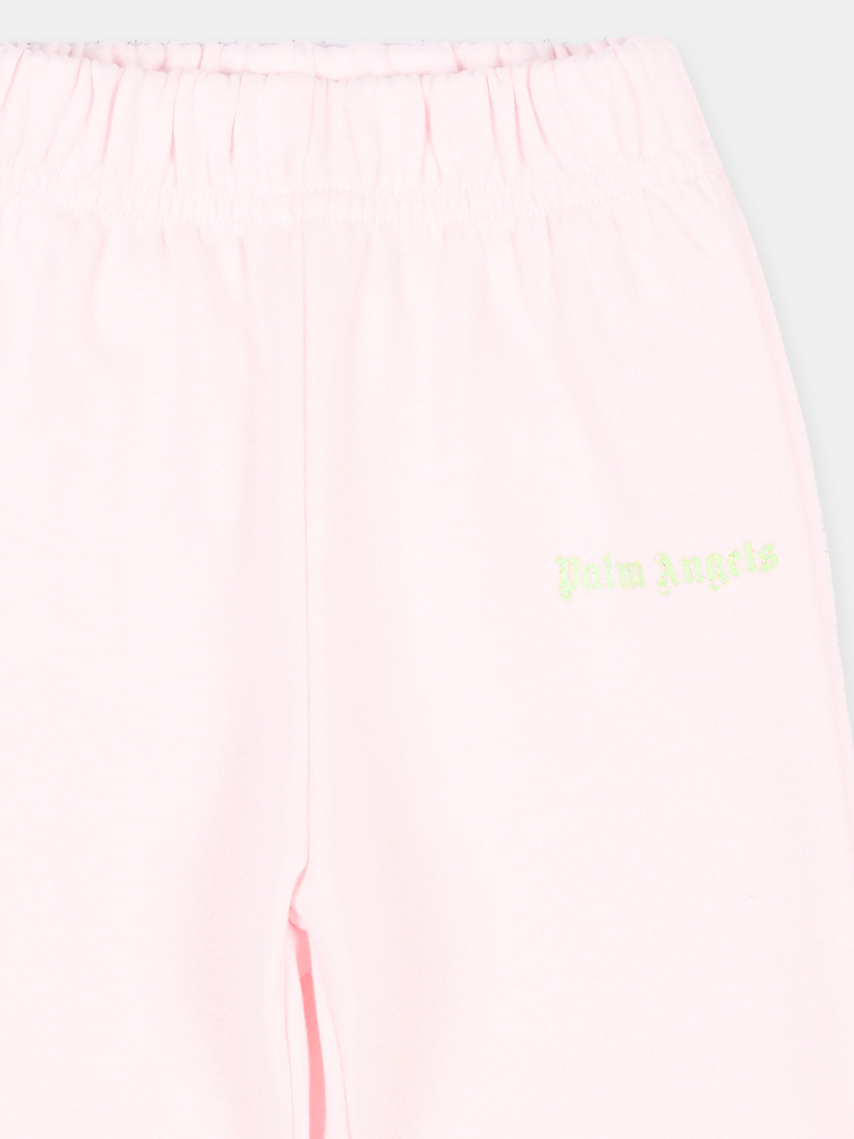 Pantalone rosa per neonata con logo,Palm Angels,F6PANGFP222 042