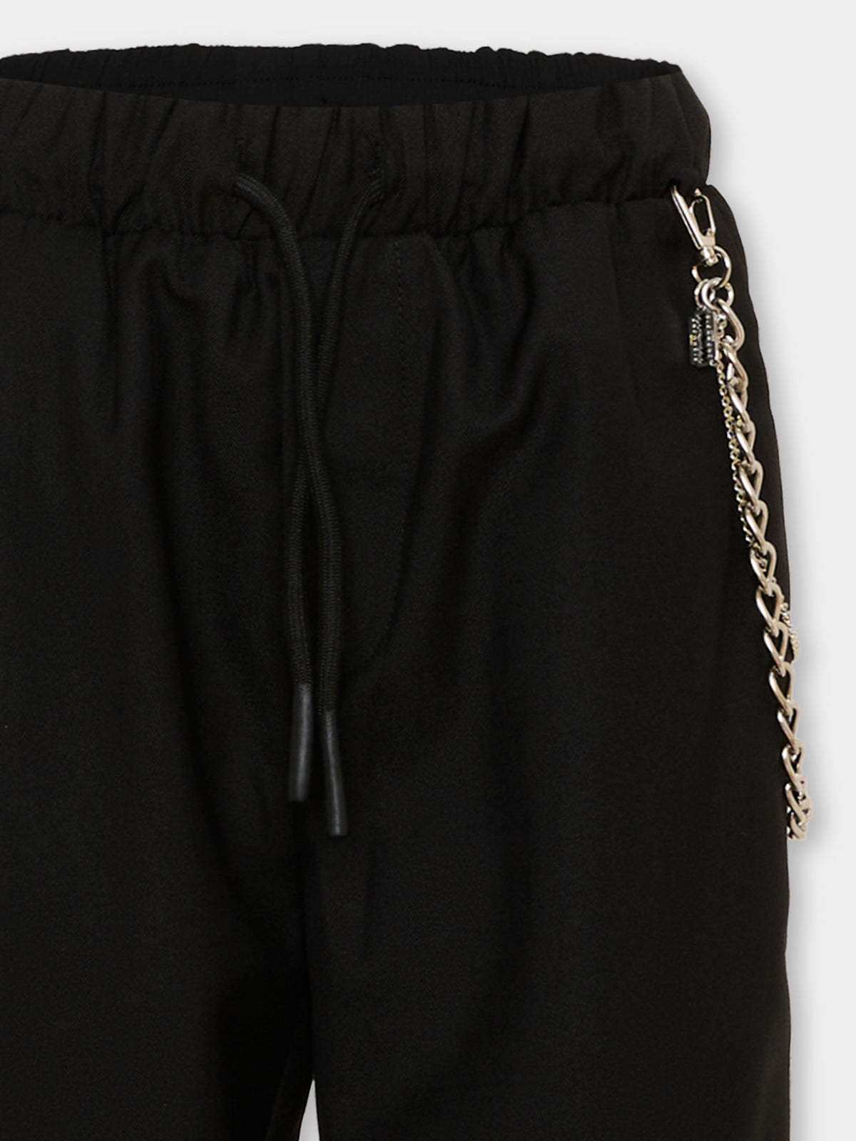 Pantaloni eleganti neri per bambino,Richmond,RBA26126PA BLACK BLACK