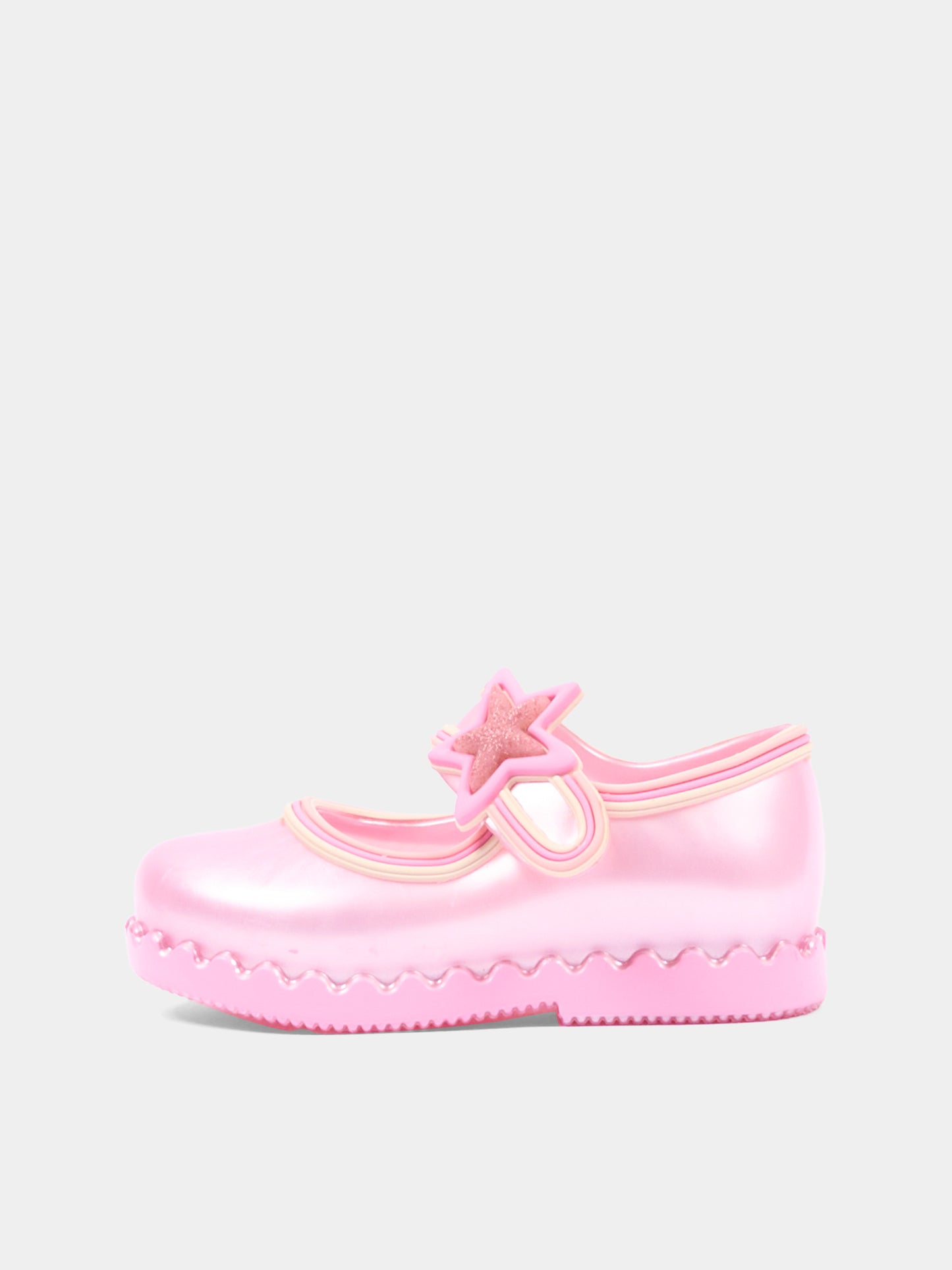 Ballerine rosa per bambina con stella,Mini Melissa,38055 BU857 06411