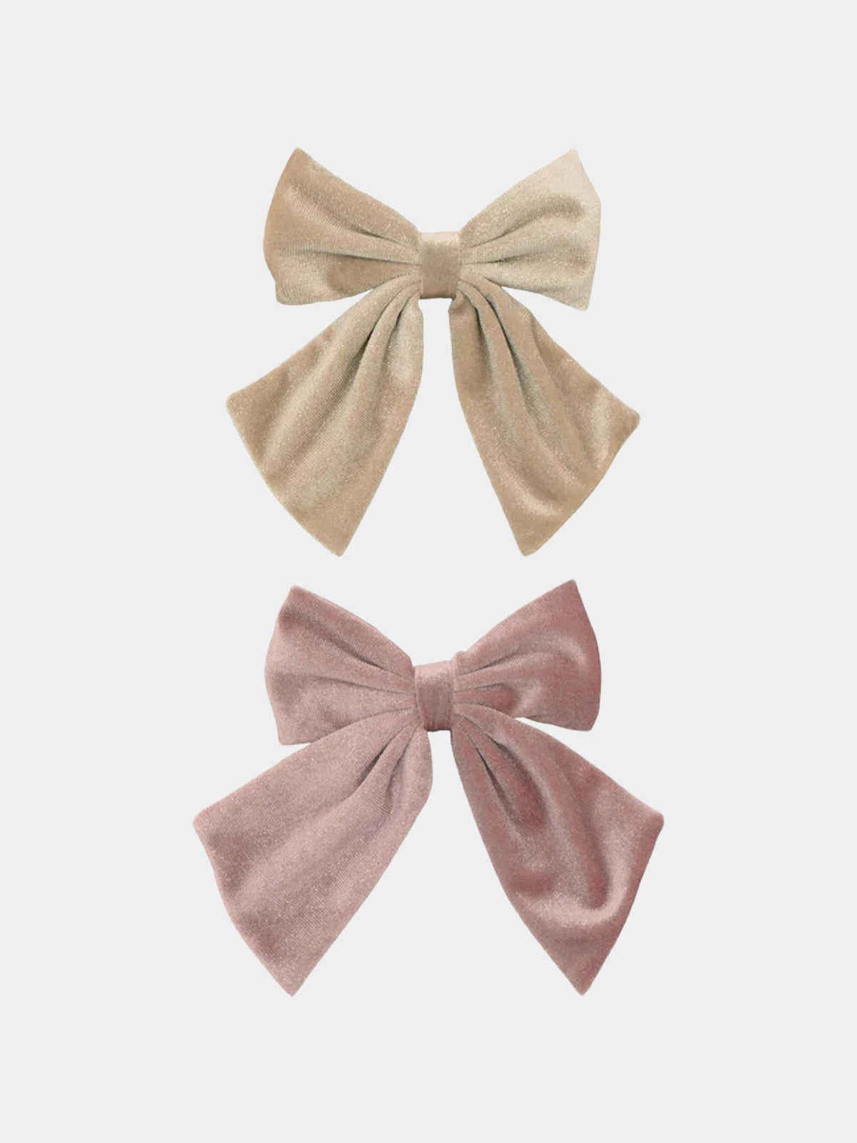 Set fermagli multicolor per bambina con fiocco