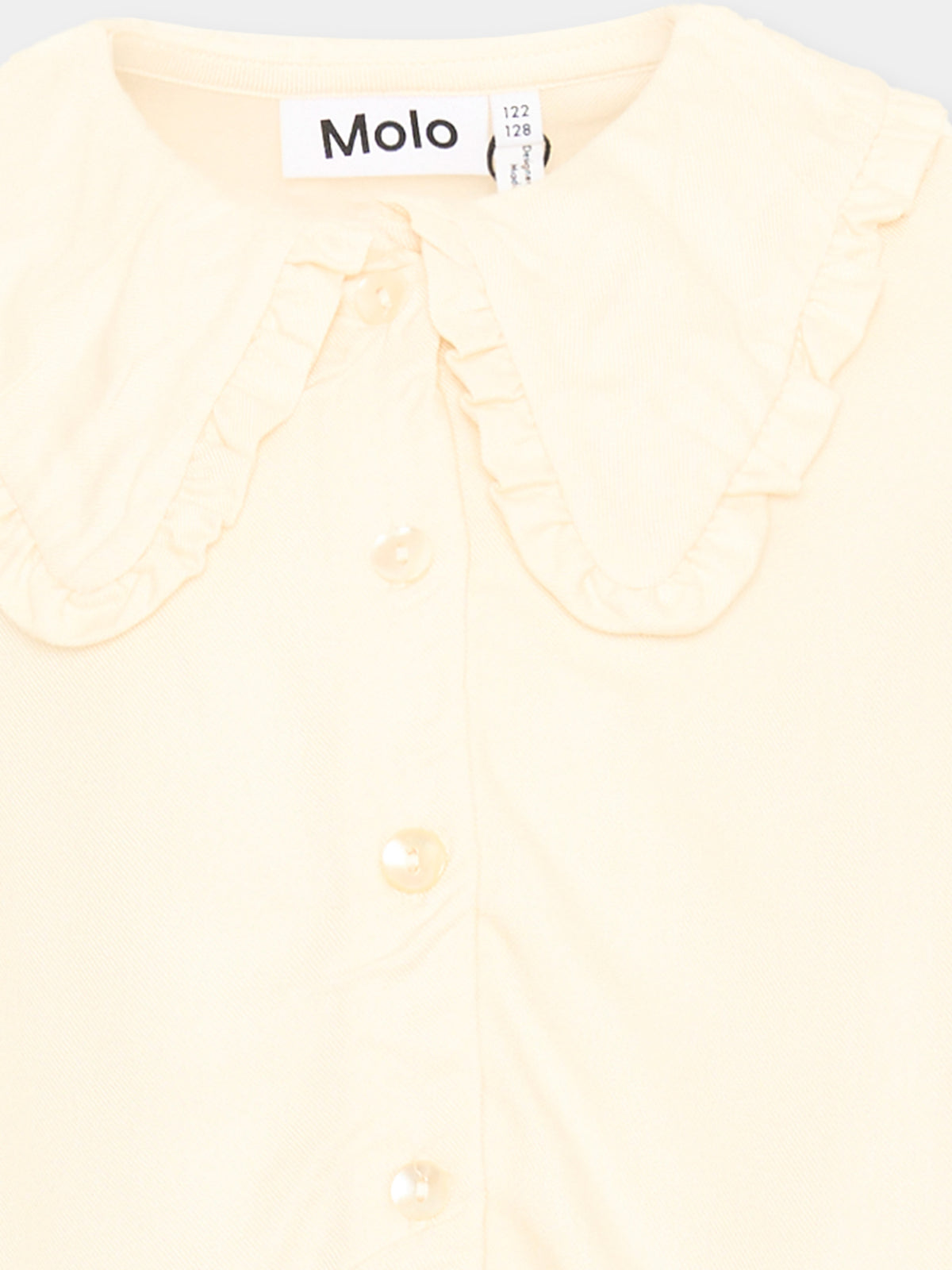 Camicia a manica lunga avorio Robbin per bambina,Molo,2W25C207 5498