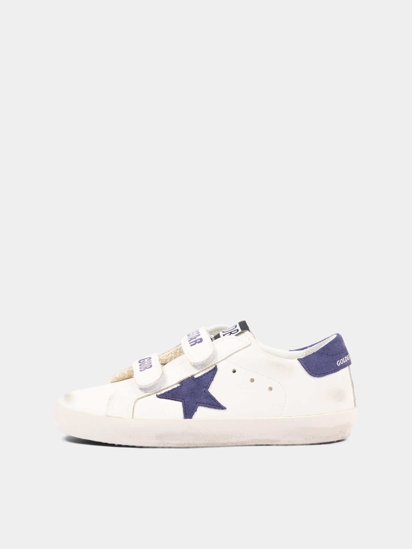Sneaker bianca Old School per bambini