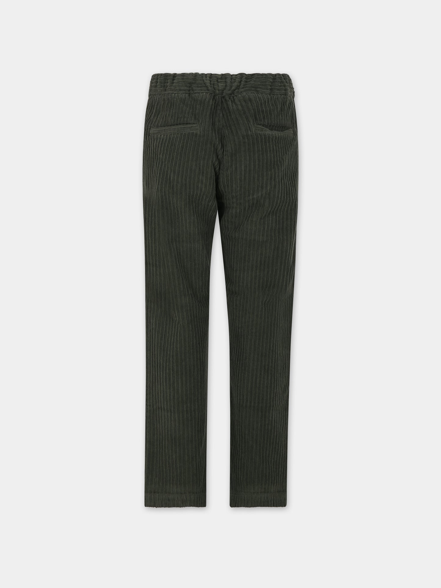 Pantaloni verdi per bambino con logo,Jacob Cohen,HMPA007 0 VE130 1004