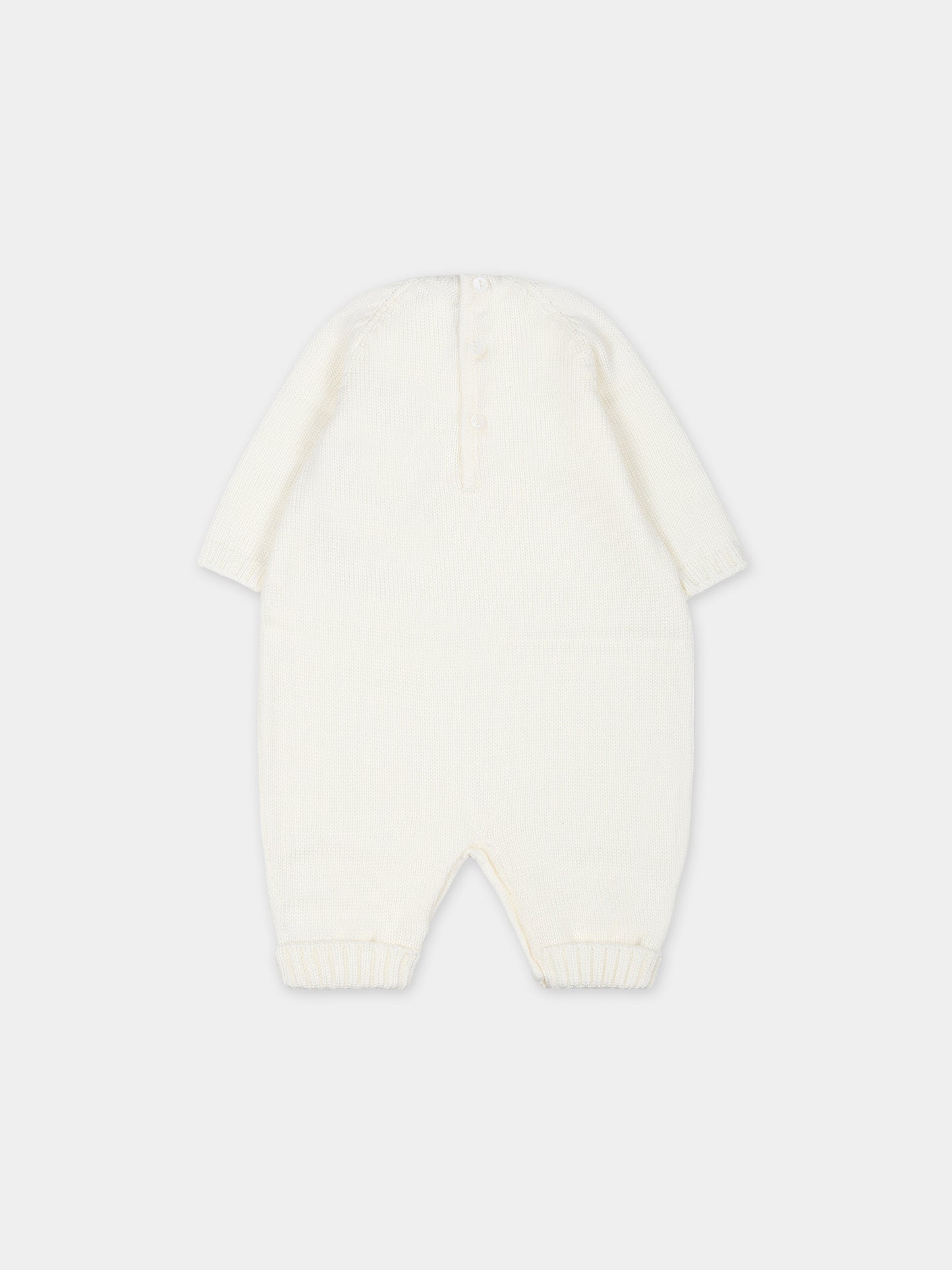 Tutina bianca per neonati,Little Bear,7001 LATTE/LATTE