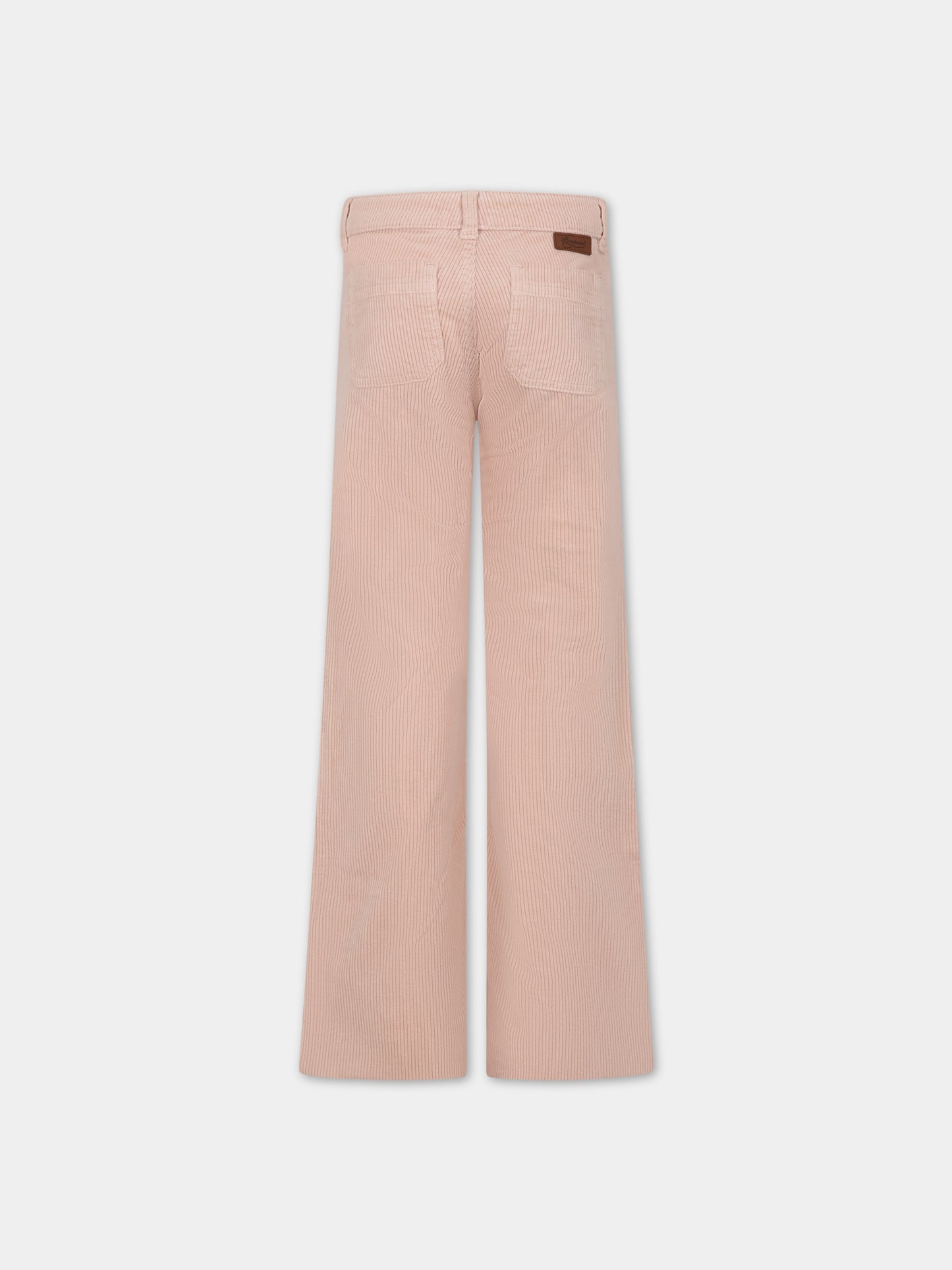 Pantaloni casual rosa per bambina,Bonpoint,W03GPAW00007 023