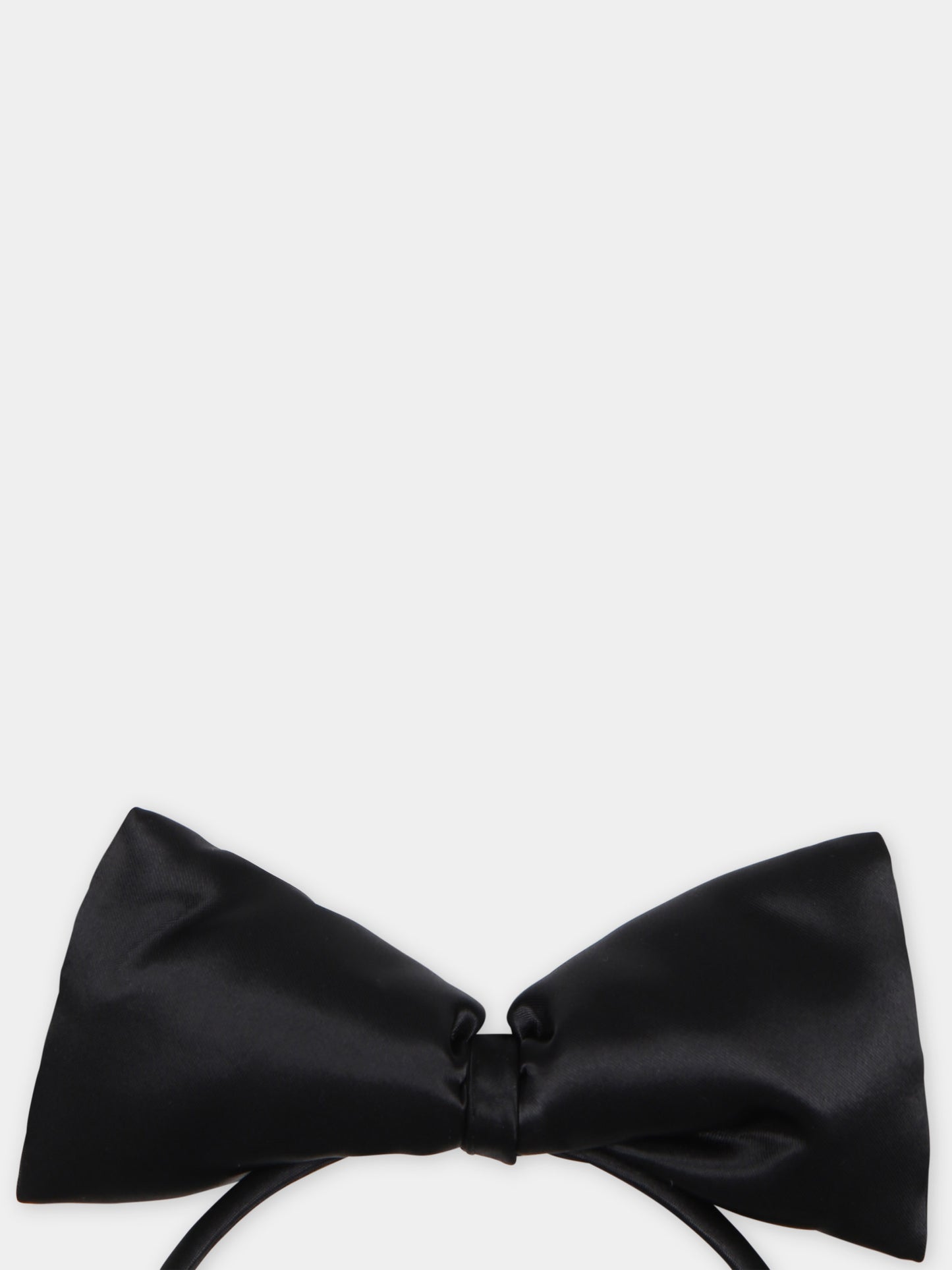 Cerchietto nero per bambina con fiocco,Mini Rodini,2416010299