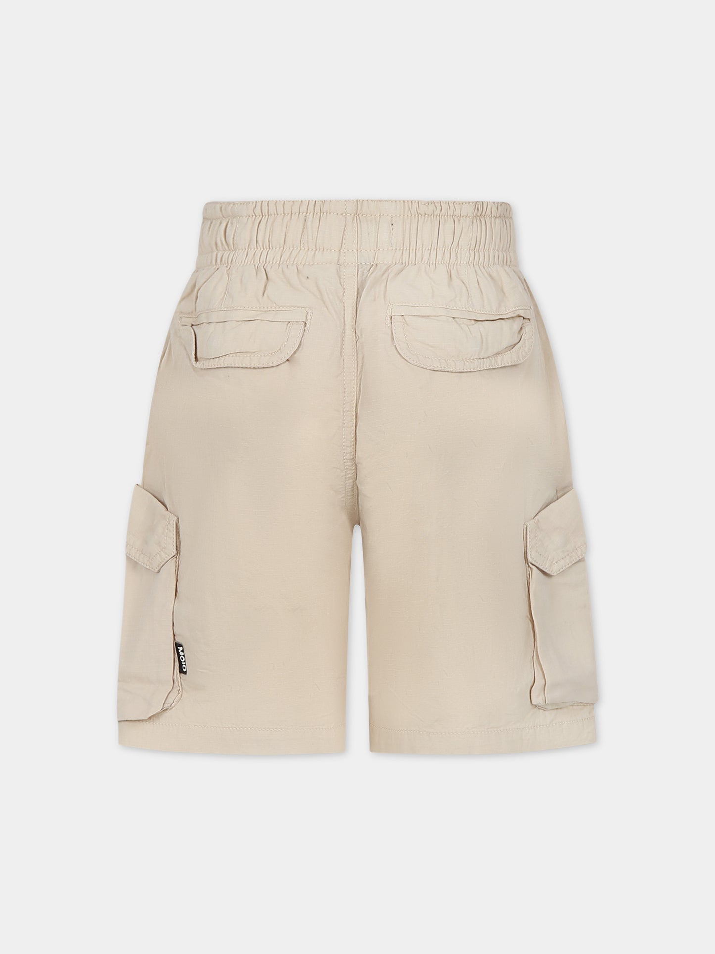 Shorts casual Argod avorio per bambino,Molo,1S24H103 8787