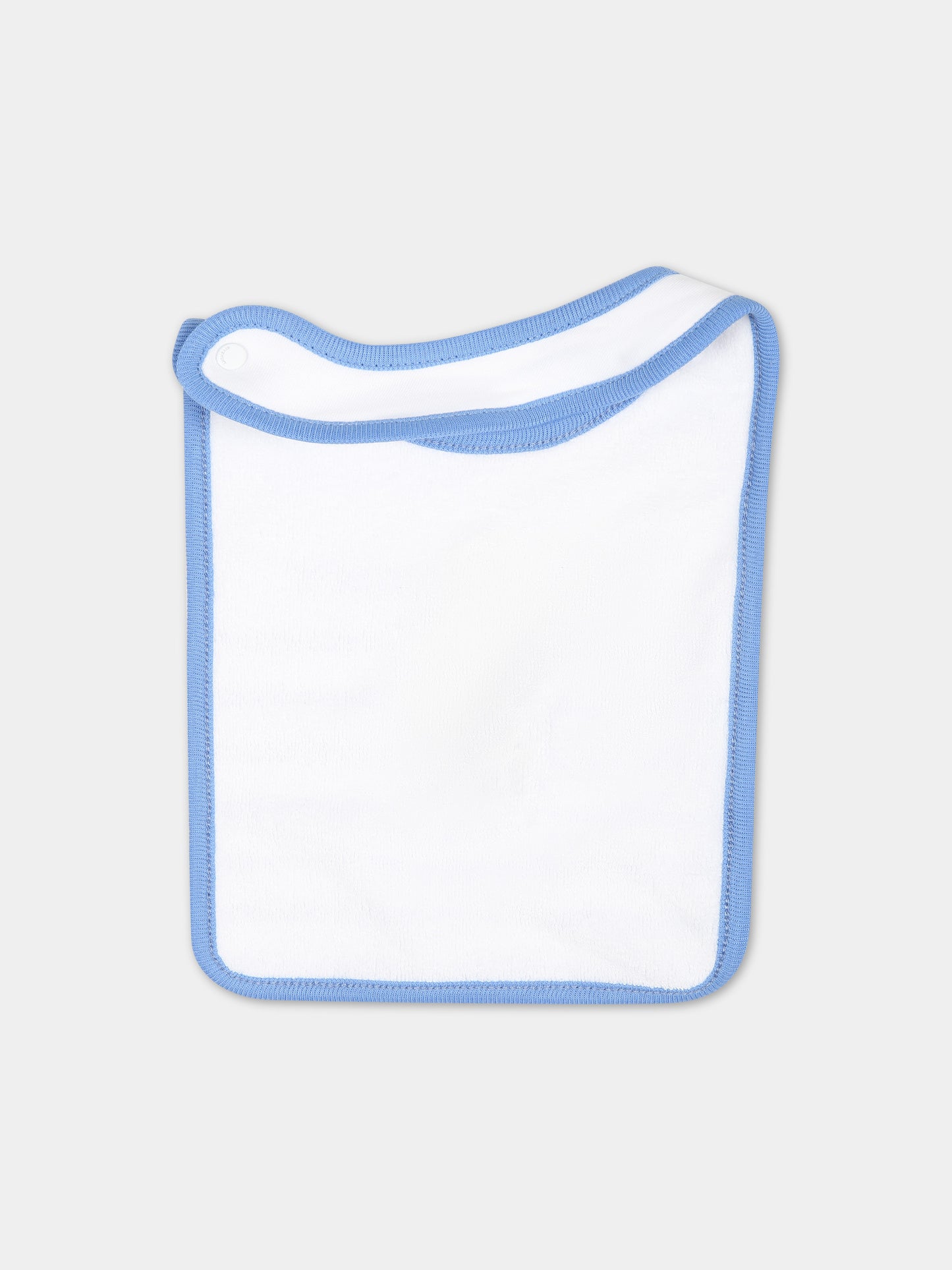 Set celeste per neonato con righe logo,Givenchy Kids,H30291 824