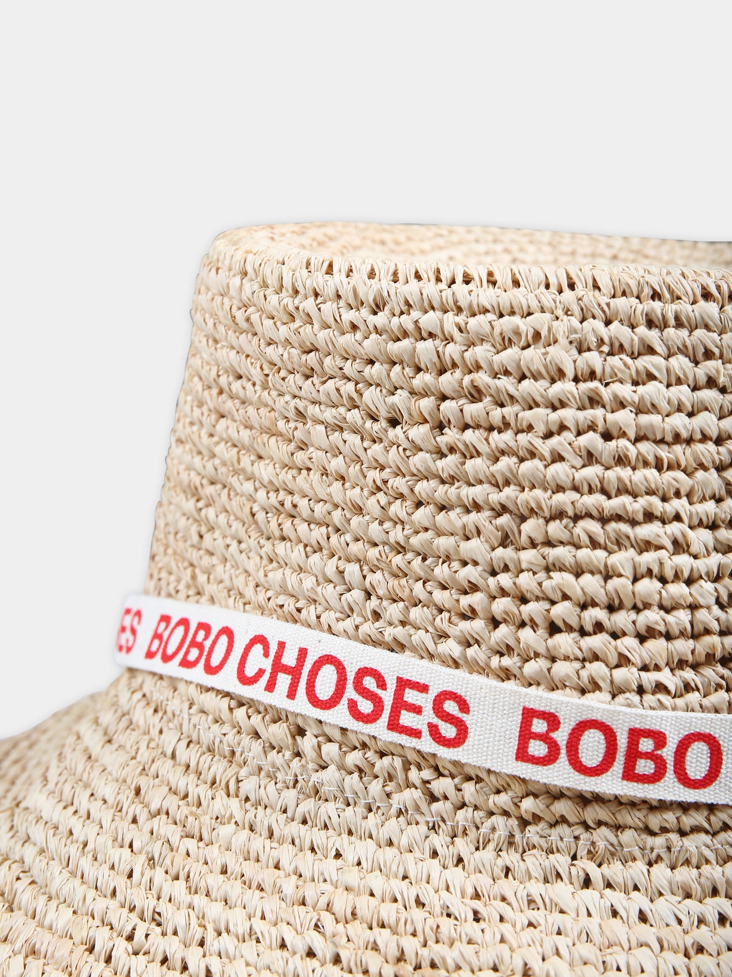 Cappello beige per bambina con logo,Bobo Choses,124AI030