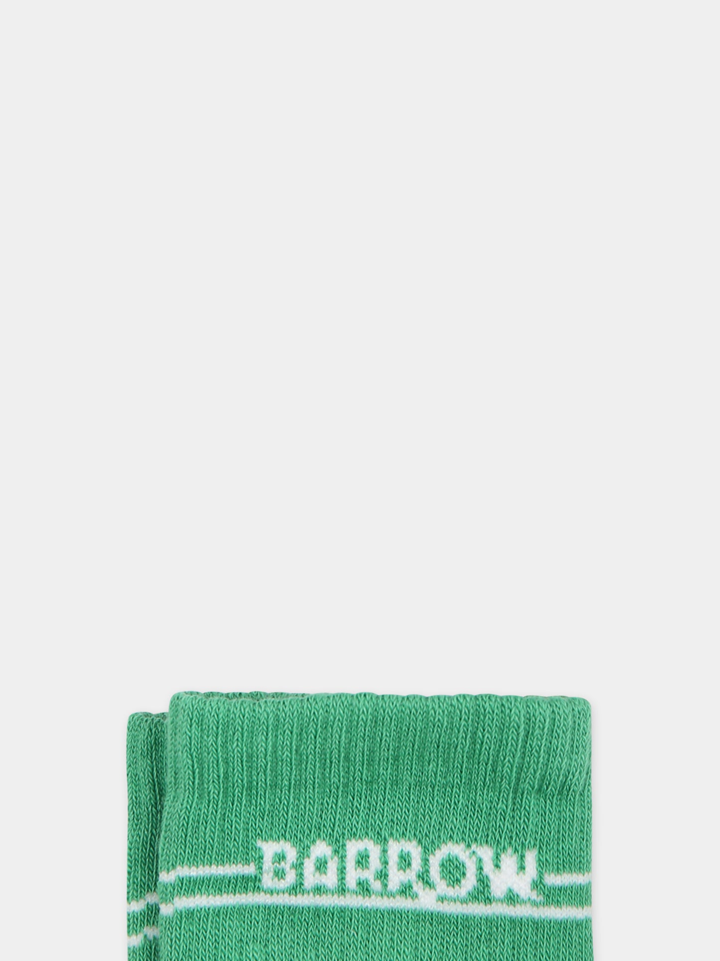 Calze verdi per bambini con smile,Barrow,S4BKJUSO094 BW012