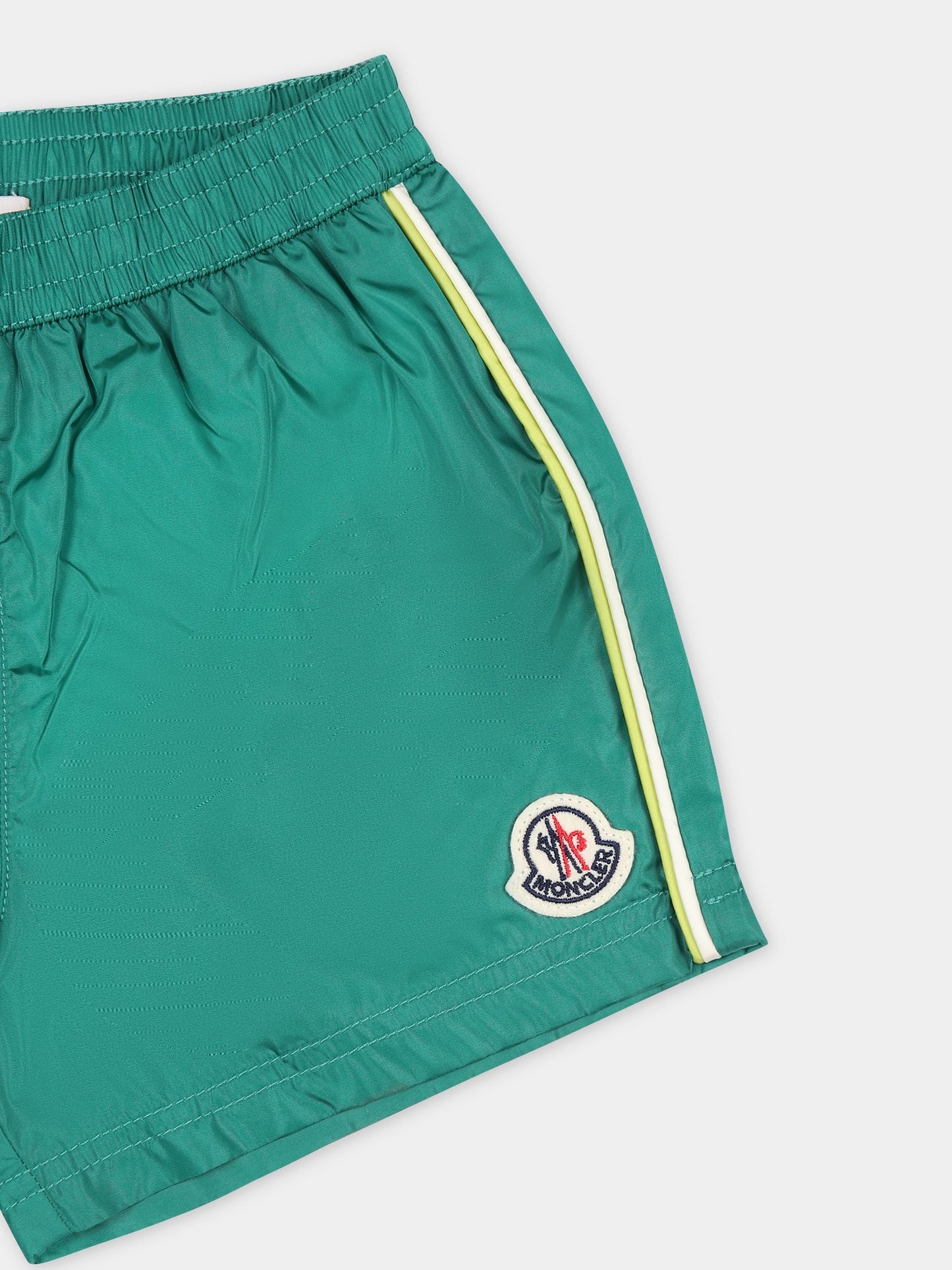 Boxer mare verde per neonato,Moncler Kids,951 2C00005 53326 84M