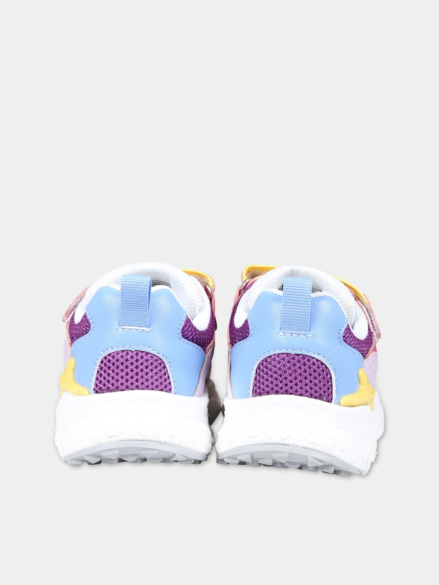 Sneakers multicolor Akio per bambina,Flower Mountain,1G14 001 2016996 08