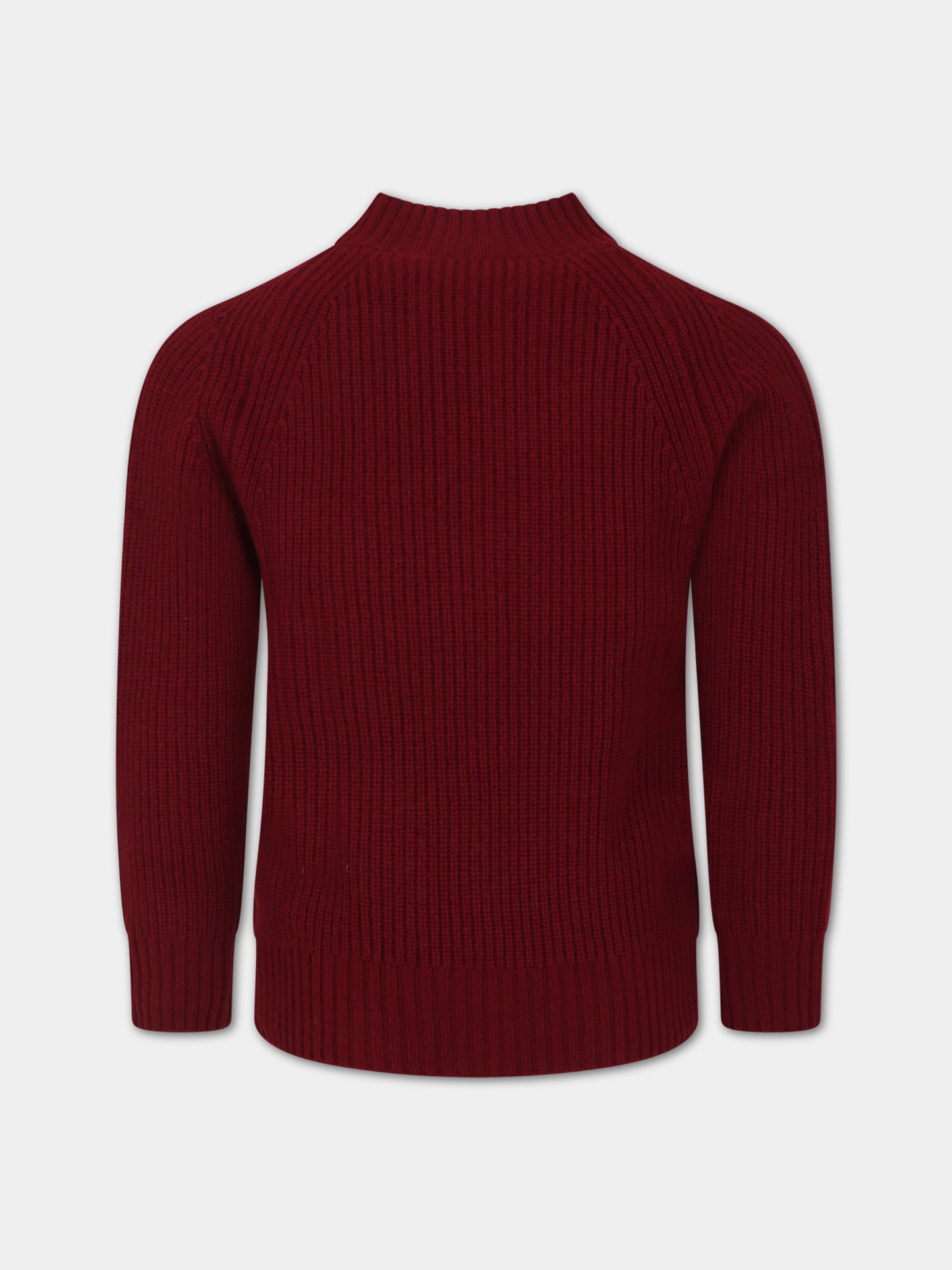 Maglione bordeaux per bambino,Paolo Pecora,PP3071 BORD