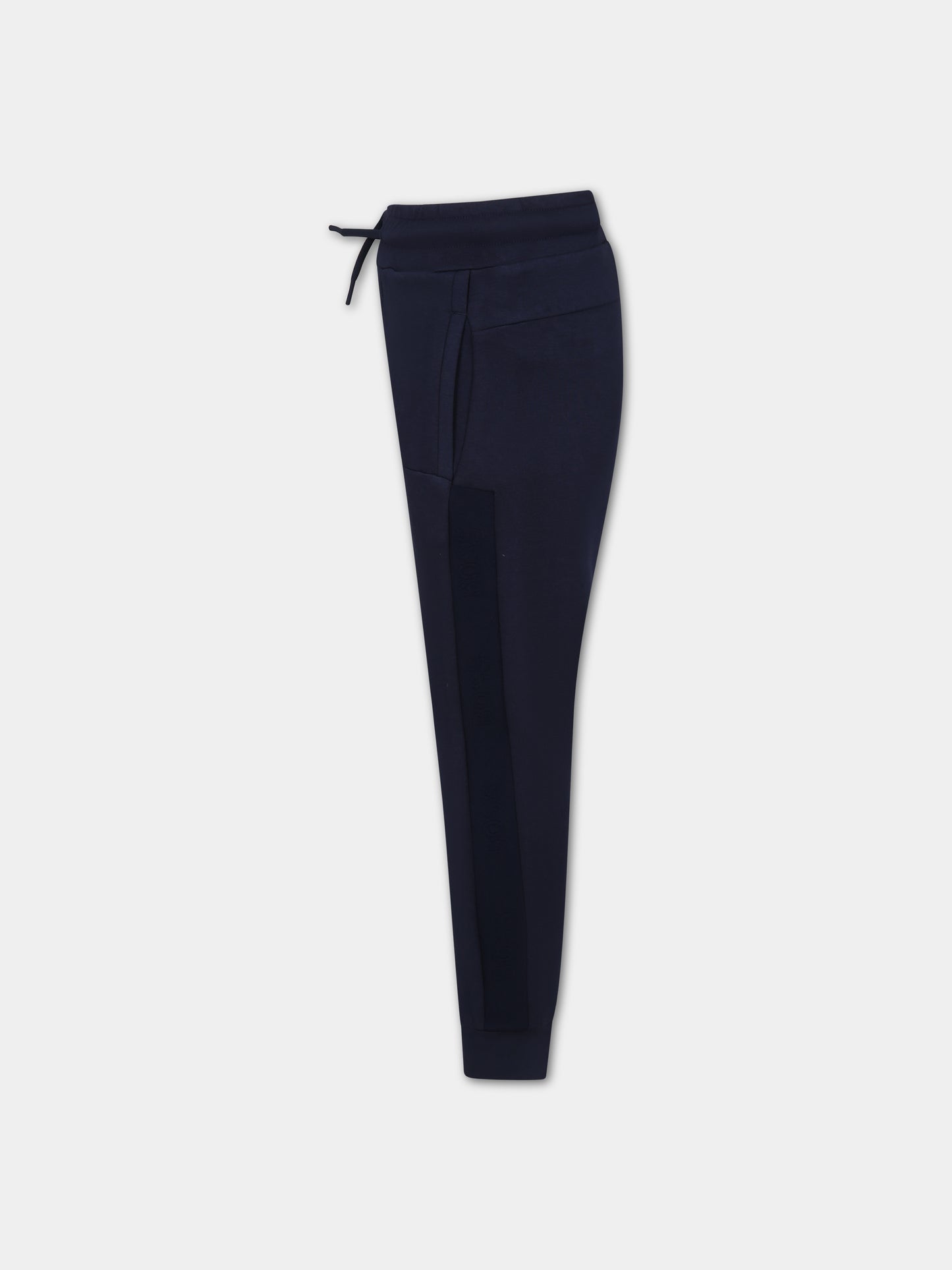 Pantaloni blu per bambino con logo,Hugo Boss,J24789 849