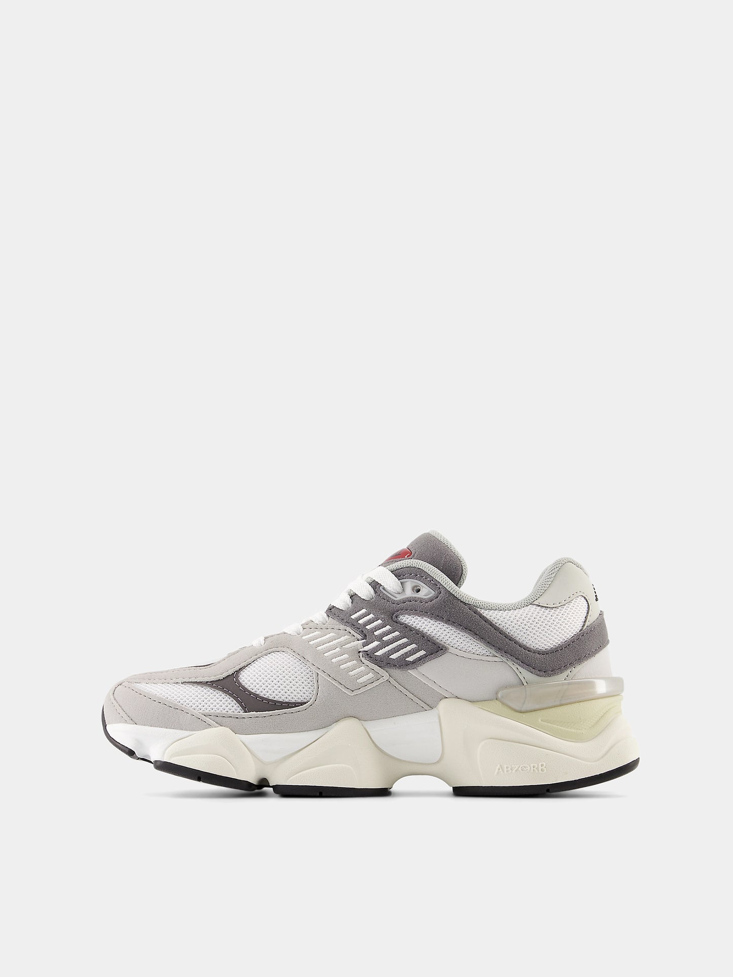 Sneakers 9060 grigie per bambini con logo