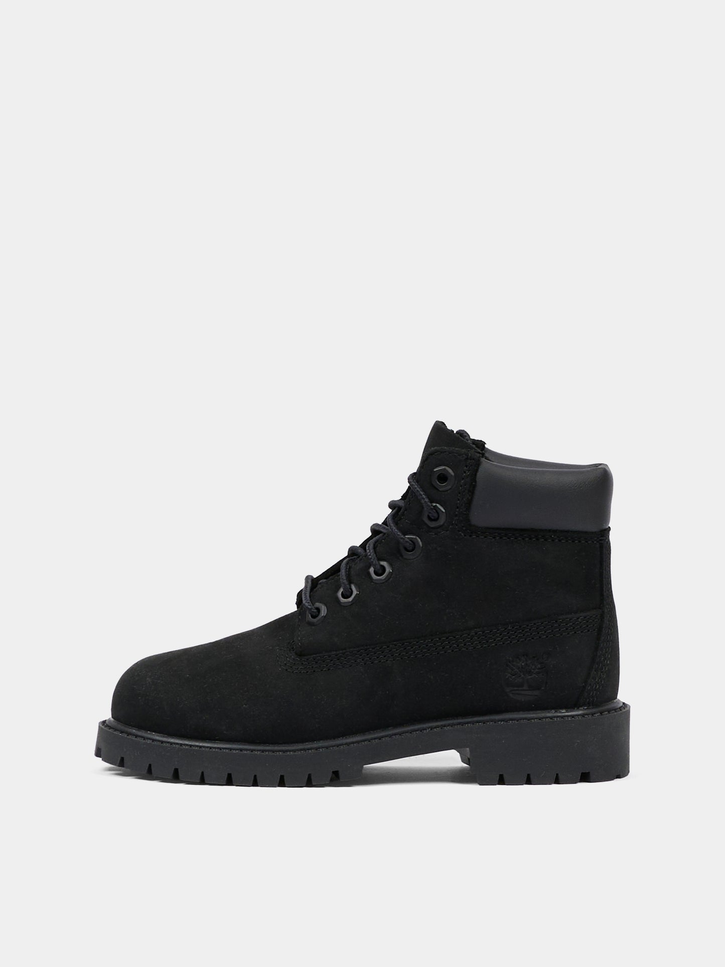 Scarponcini neri 6 In Premium Wp per bambini con logo,Timberland,TB0127070011