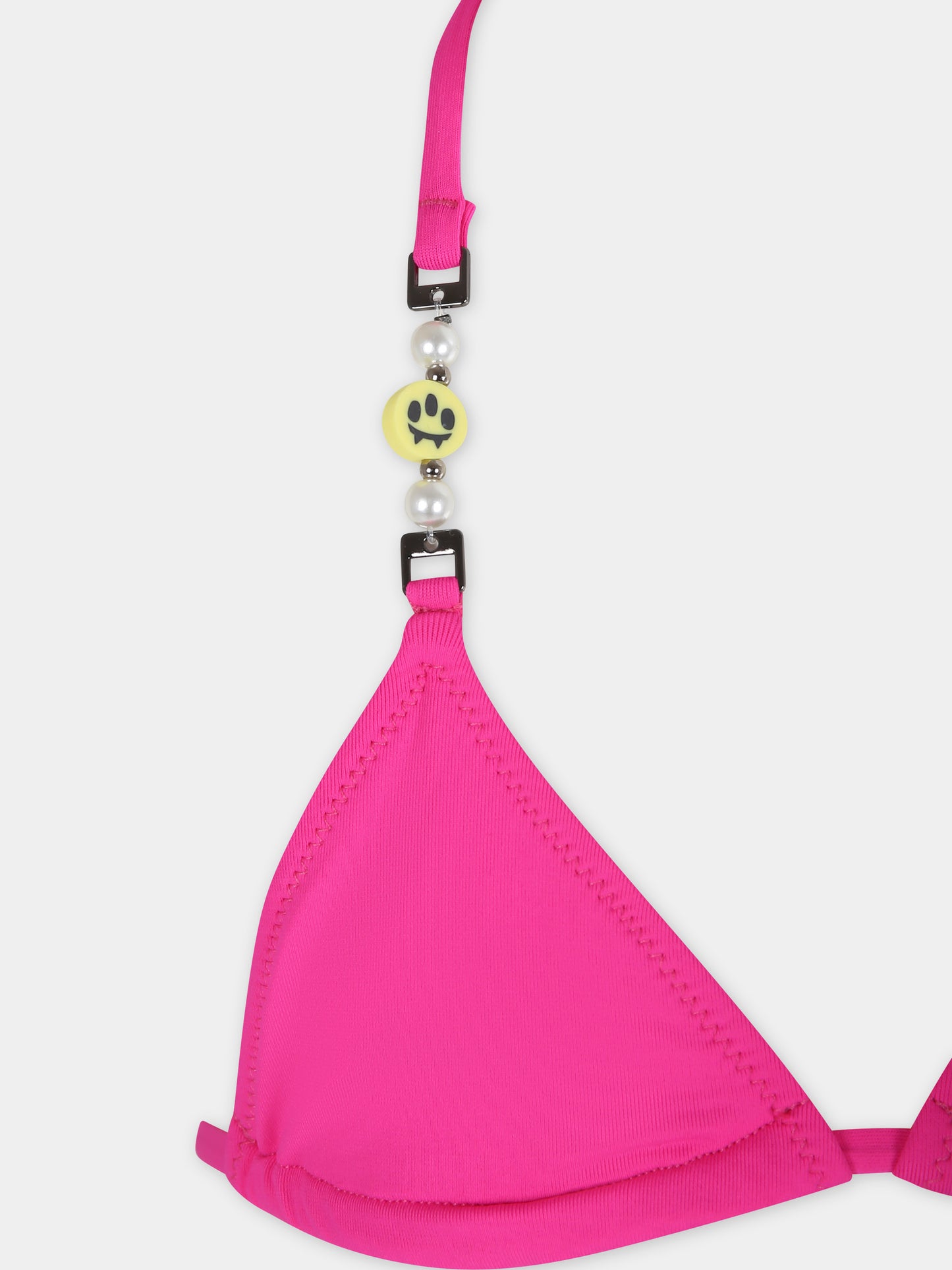 Bikini fucsia per bambina con smile,Barrow,S4BKJGSB160 BW007