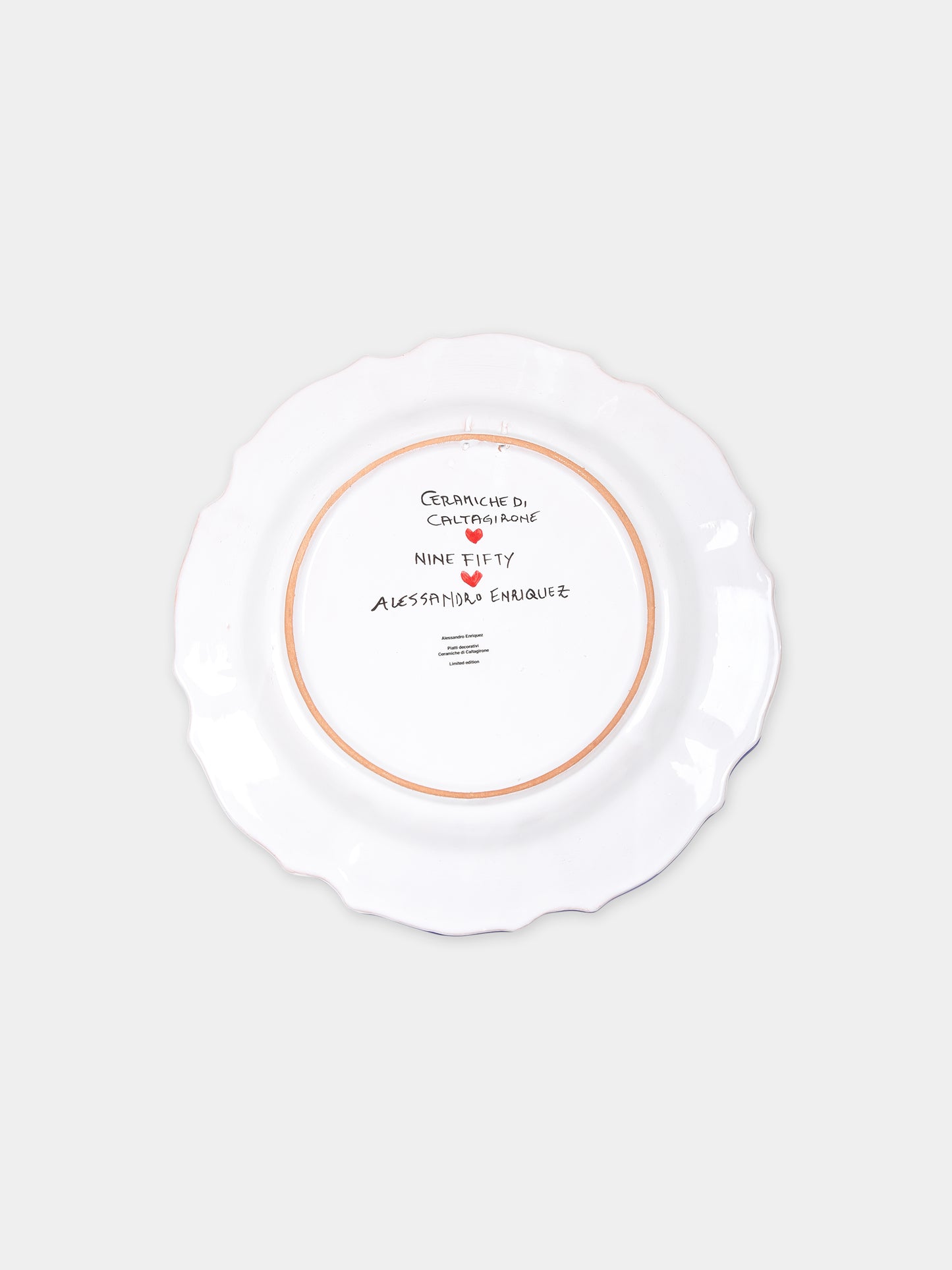 Piatto Ti Amo multicolor per bambini,Alessandro Enriquez,TI AMO