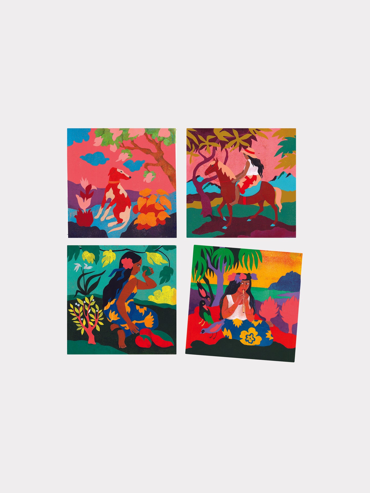 Set creativo per bambini con acquerelli,Djeco,DJ09372