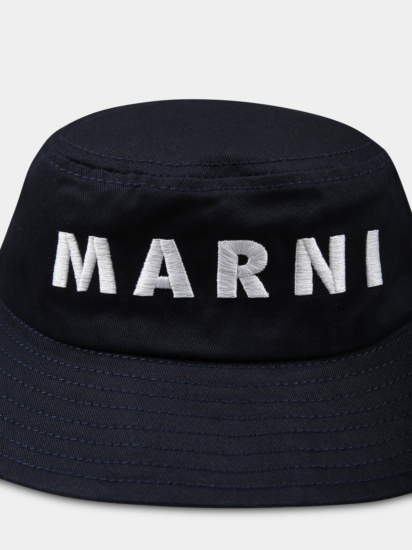 Cloche blu per bambini con logo