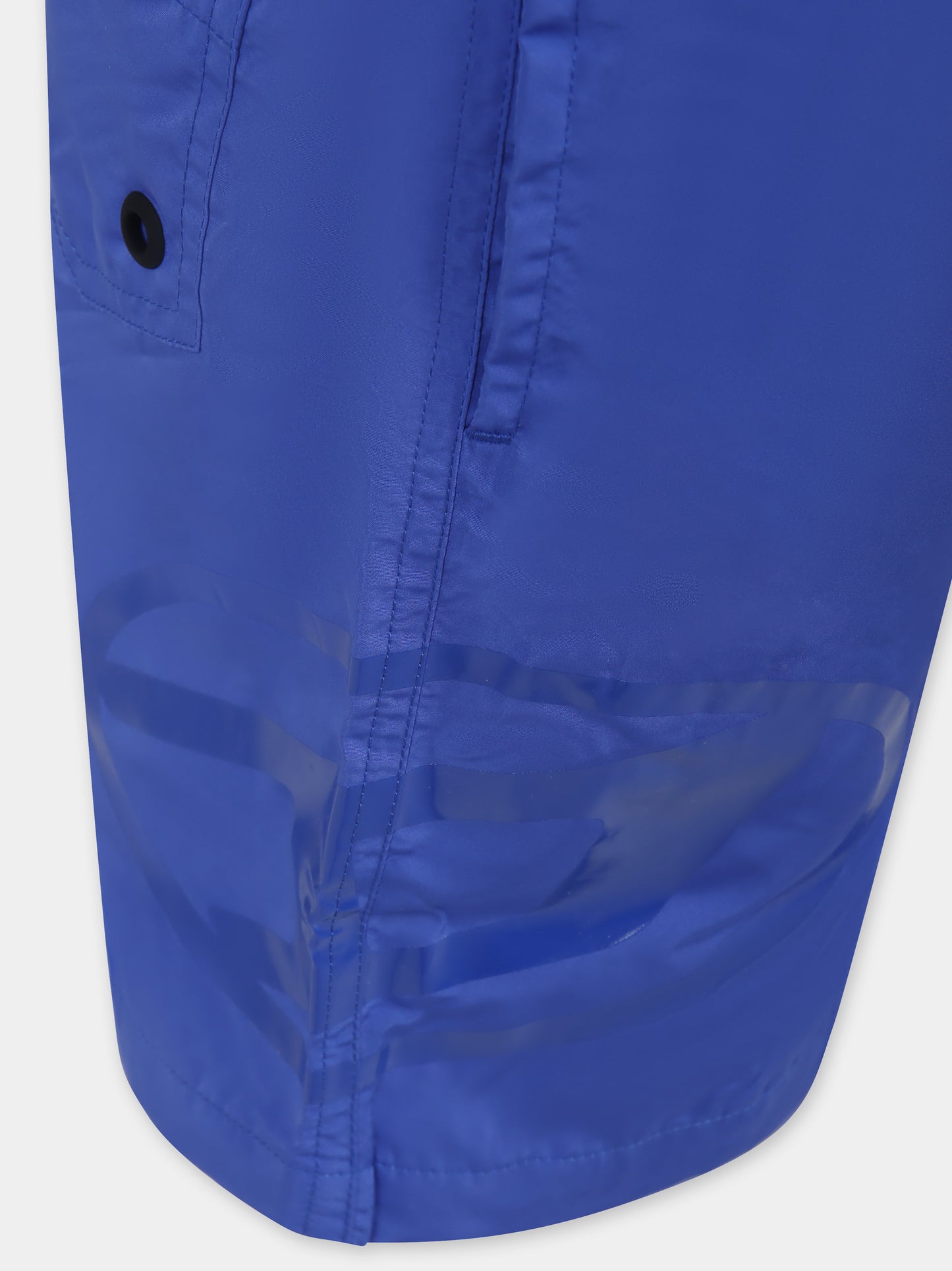 Boxer mare blu per bambino con logo