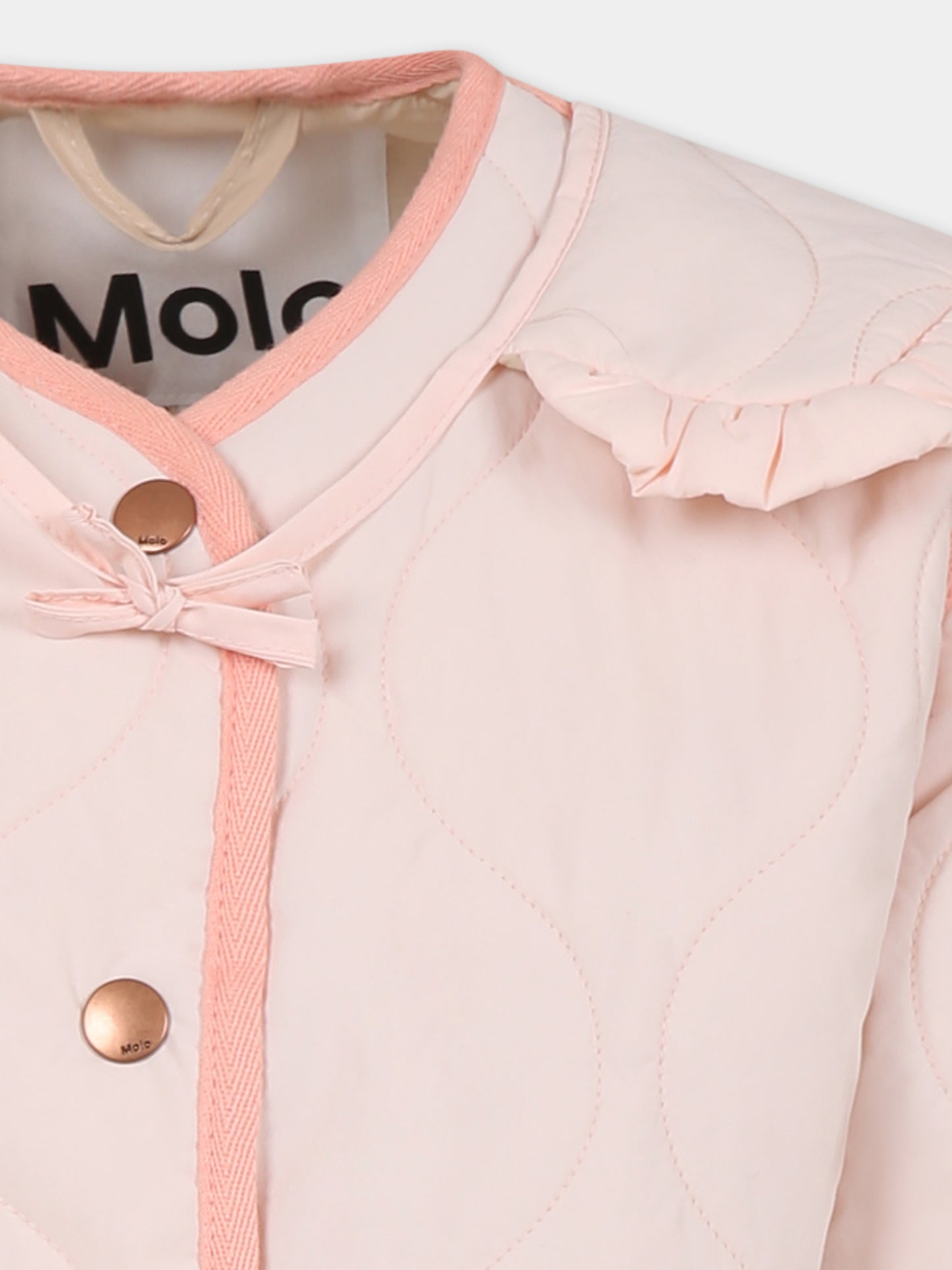 Piumino Hailey rosa per bambina