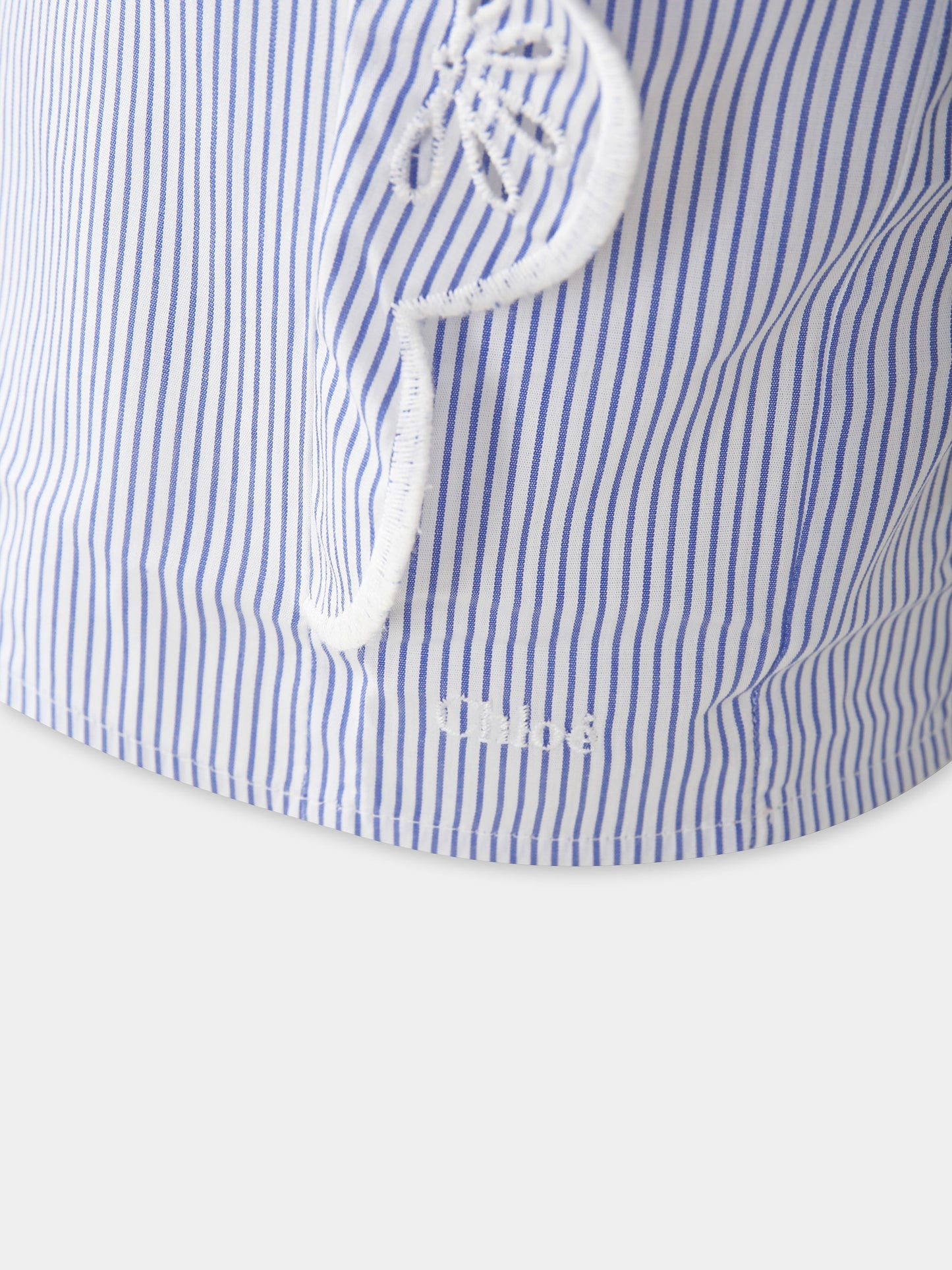 Top celeste per bambina con fiori,Chloé Kids,C20472 N48