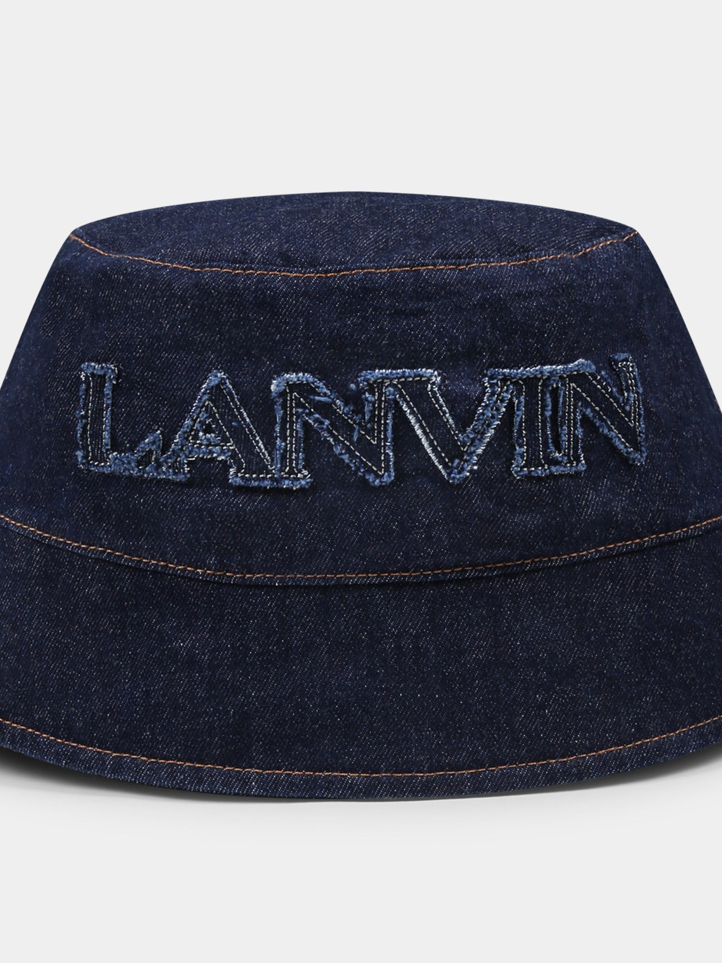 Cloche denim per bambini con logo