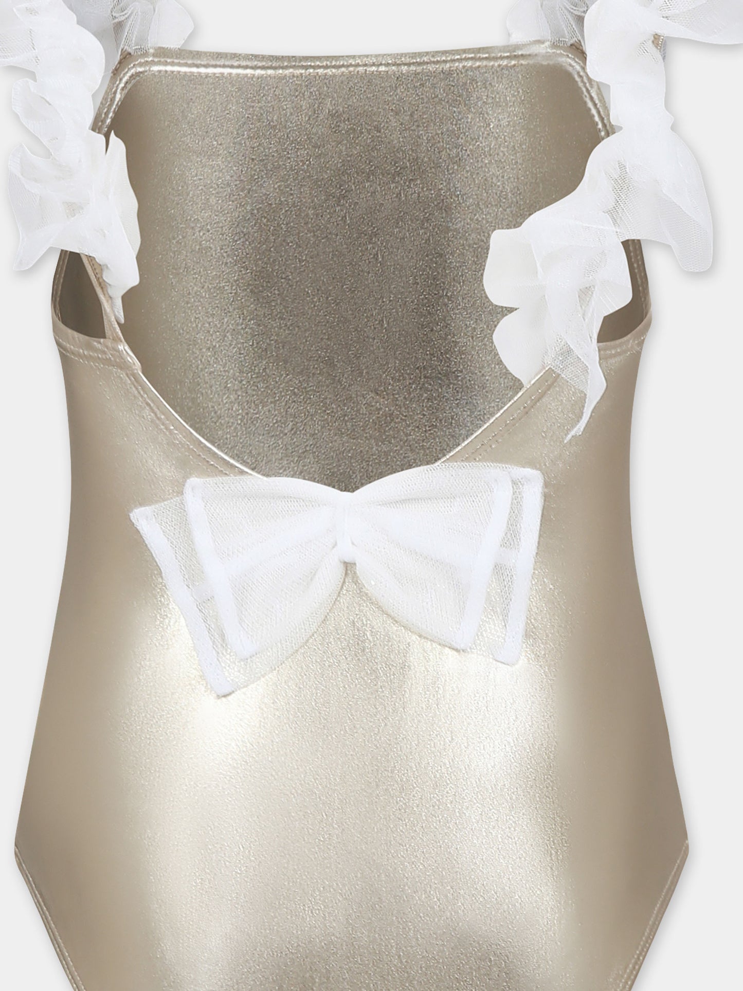 Costume intero oro per bambina