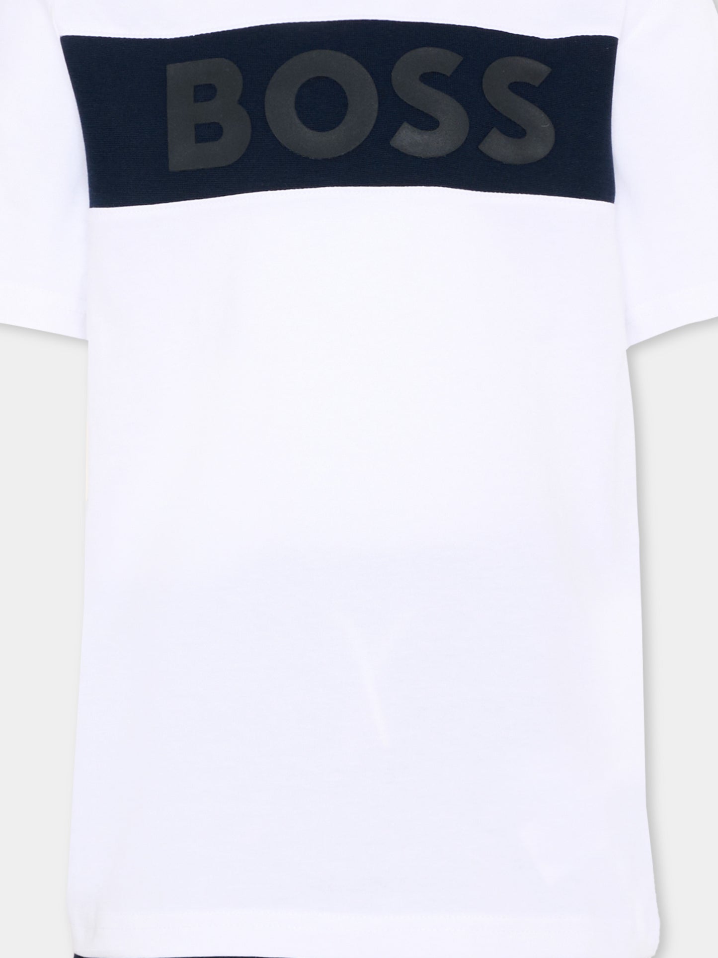 Completo sportivo multicolor per bambino logo,Boss,J52061 10P