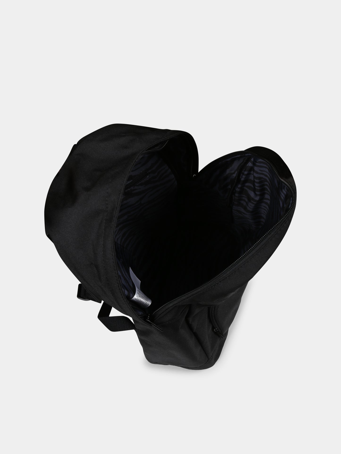 Zaino nero per bambini con Lucky Tiger