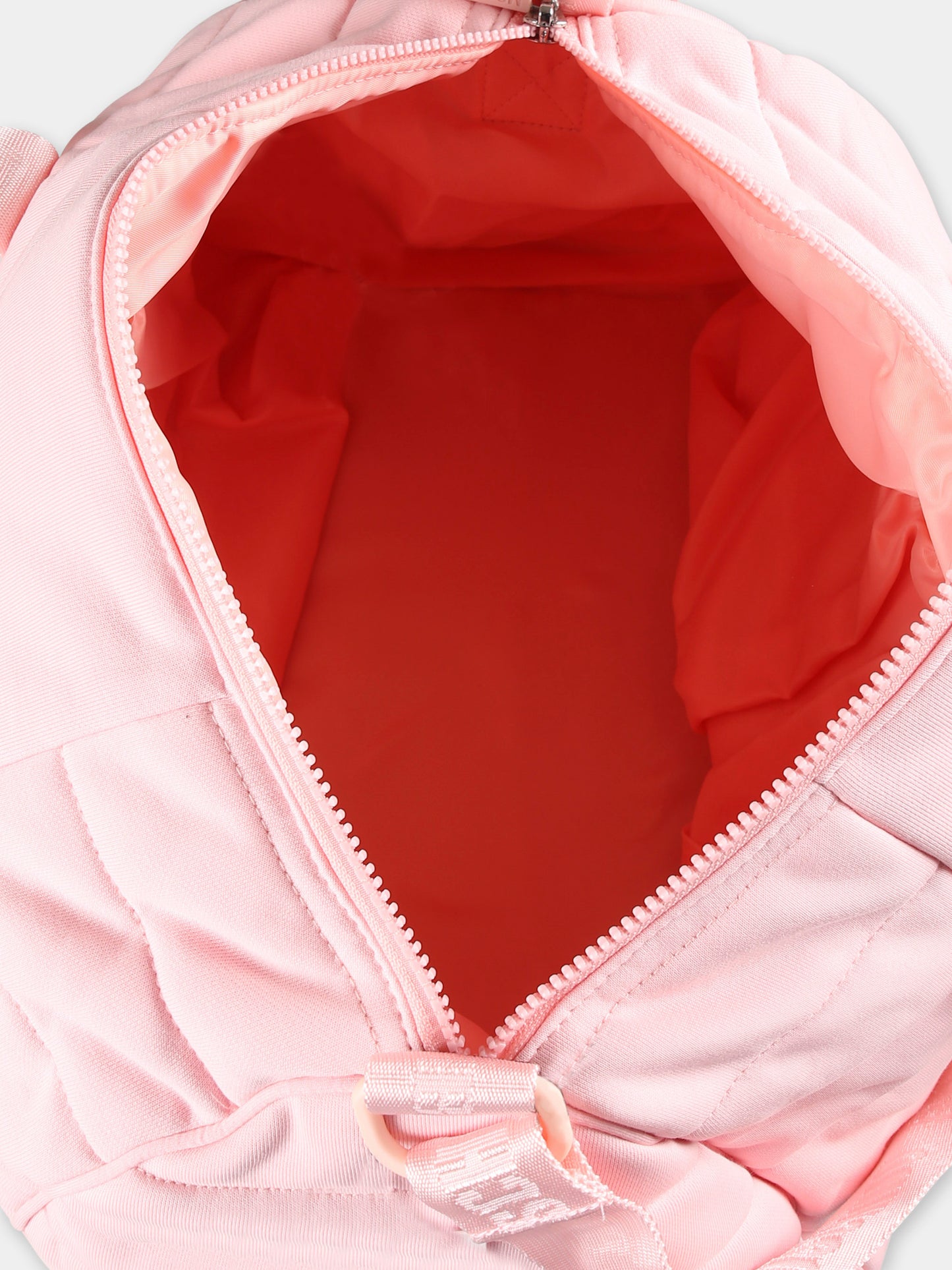 Borsa mamma rosa per neonata con Teddy Bear e arcobaleno,Moschino Kids,MPX03P LCA26 50209