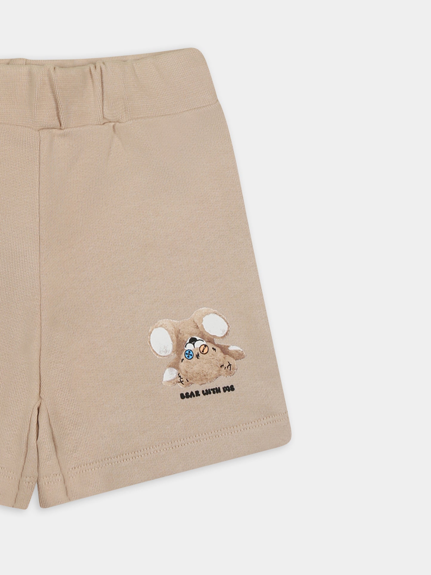 Completo multicolor per neonati con stampa Bear