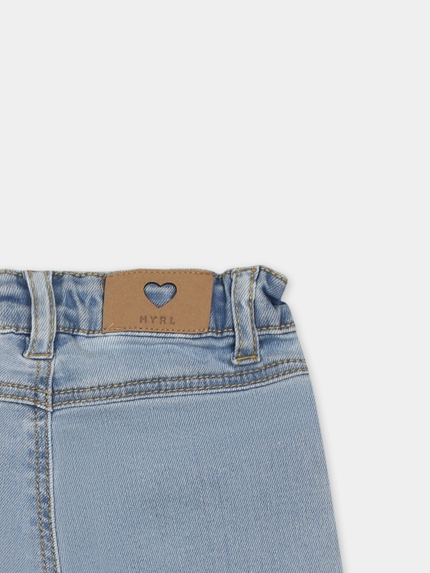 Jeans denim per neonata