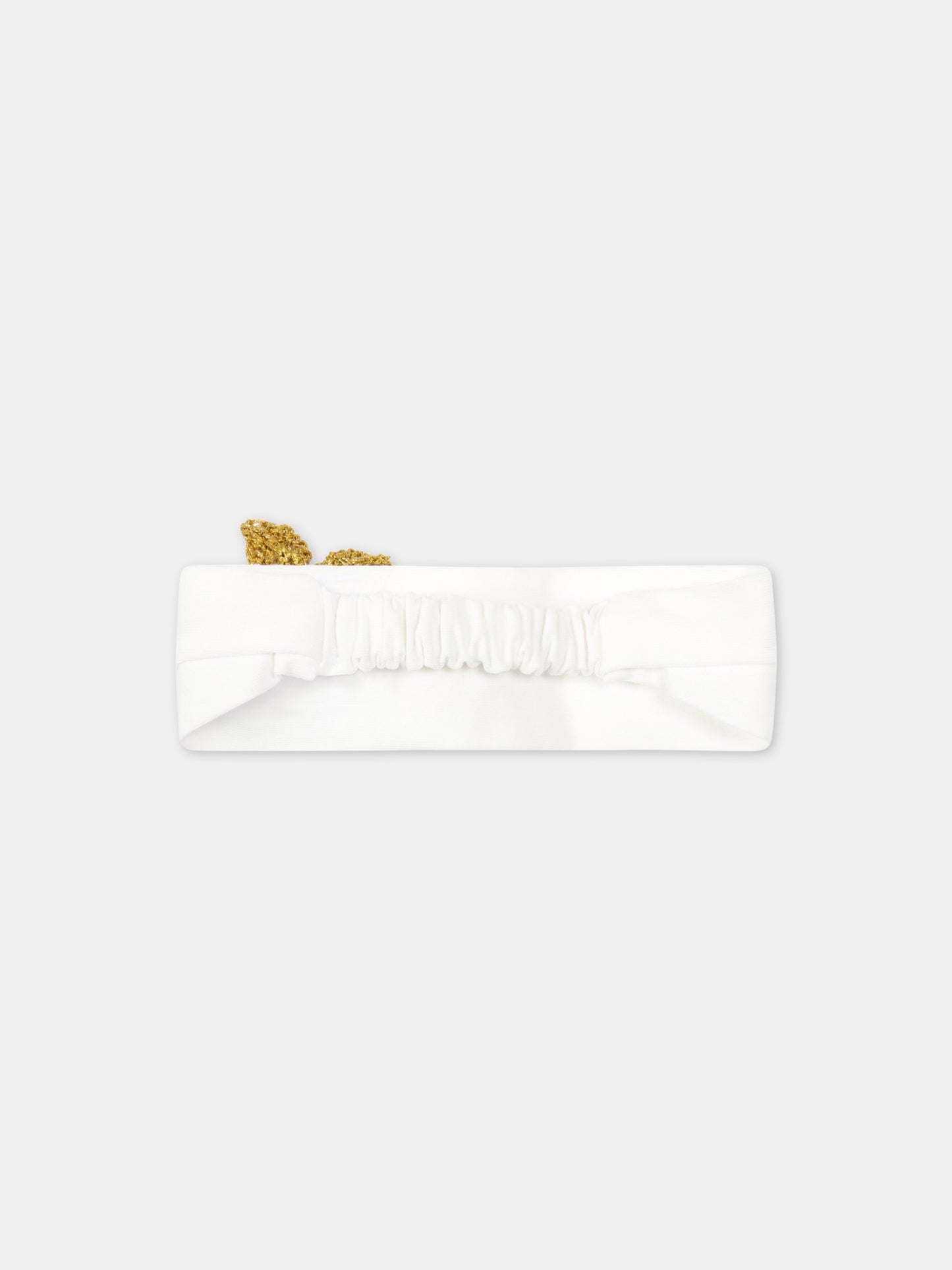 Fascia bianca per bambina,Monnalisa,390015 0201 0001