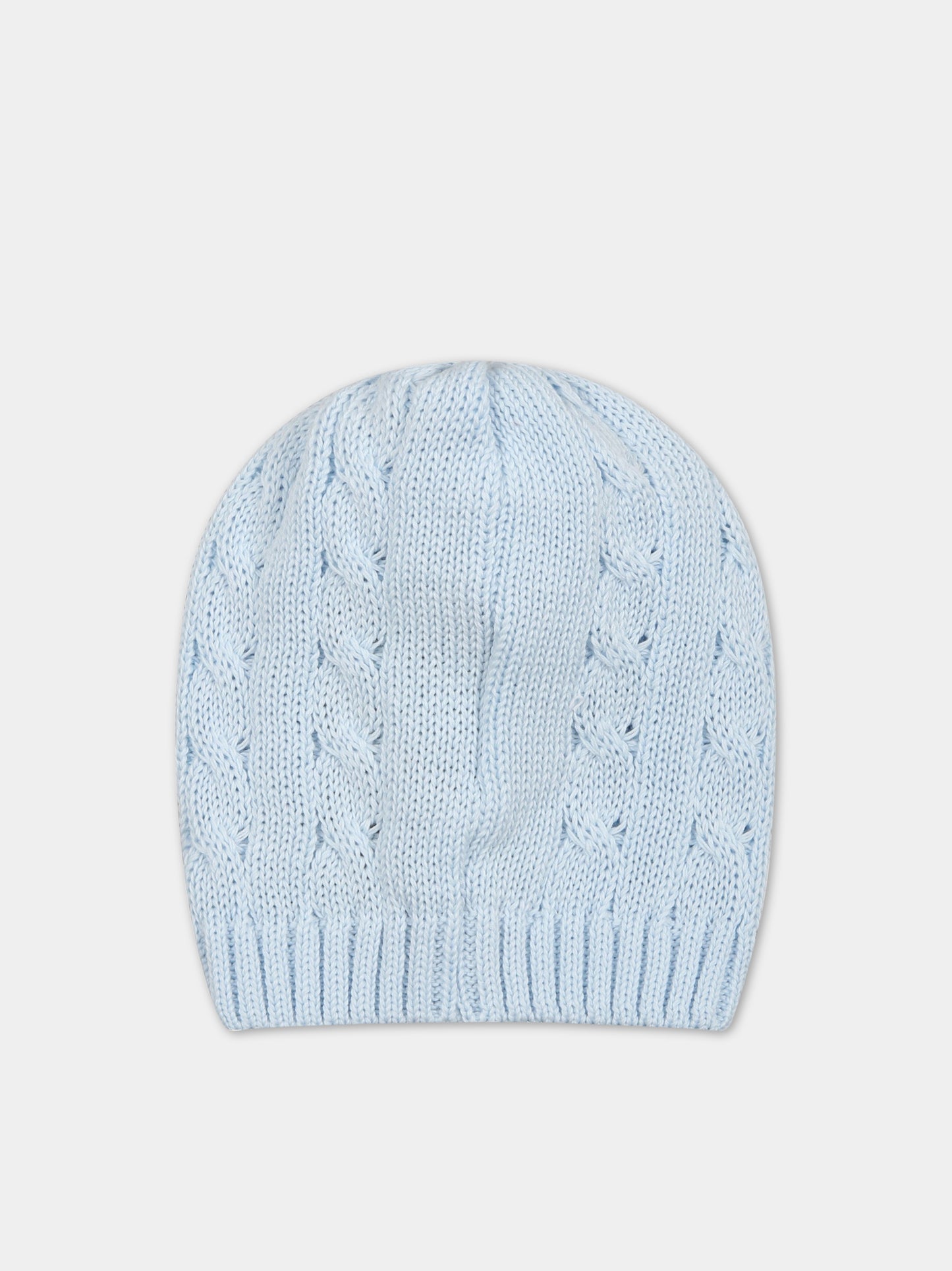 Cappello celeste per neonato,Little Bear,6119 CIELO