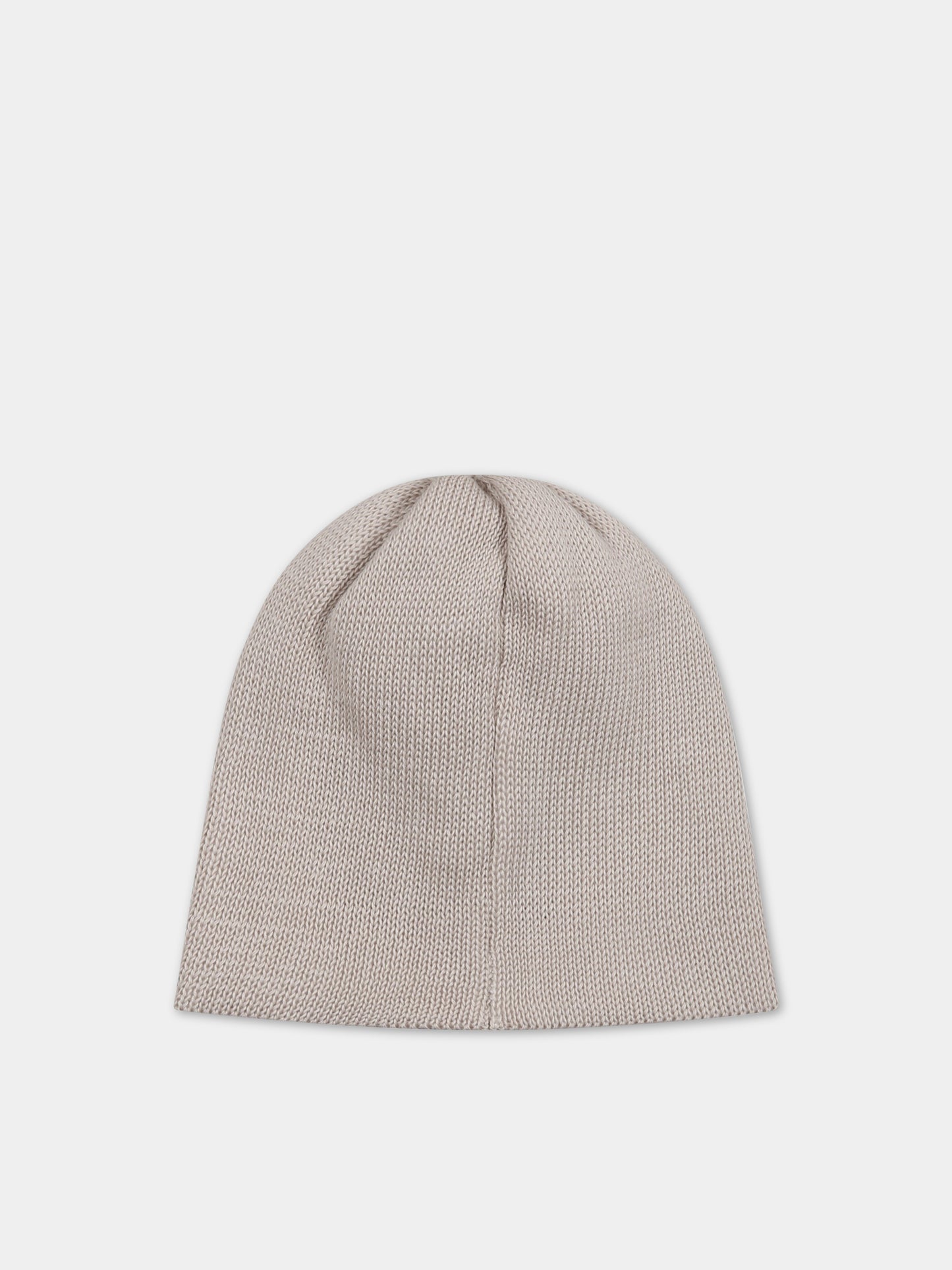 Cappello beige per neonati,Little Bear,6107 CORDA/BIANCO