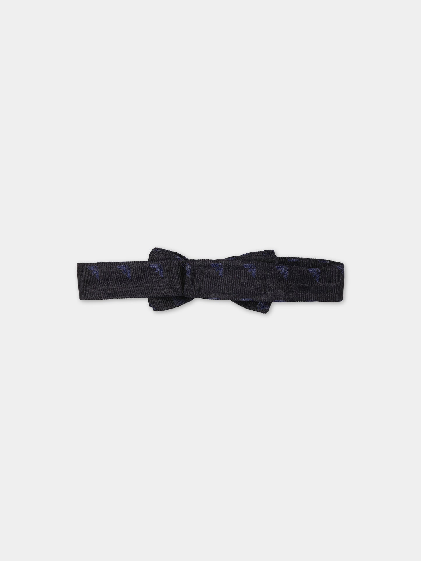 Papillon blu per neonato con laquilotto,Armani Junior,409324 2R616 08635