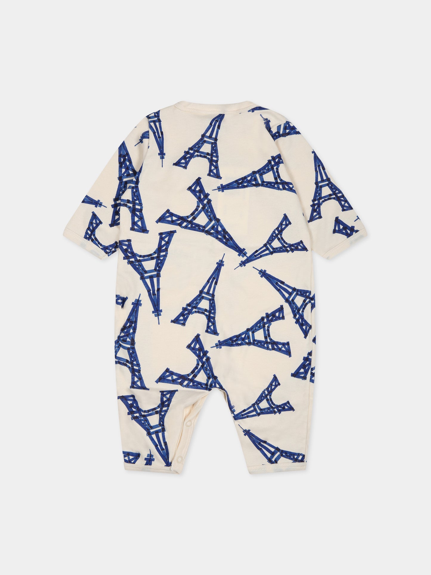 Tutina avorio per neonati con Tour Eiffel,Petit Bateau,A083B 01