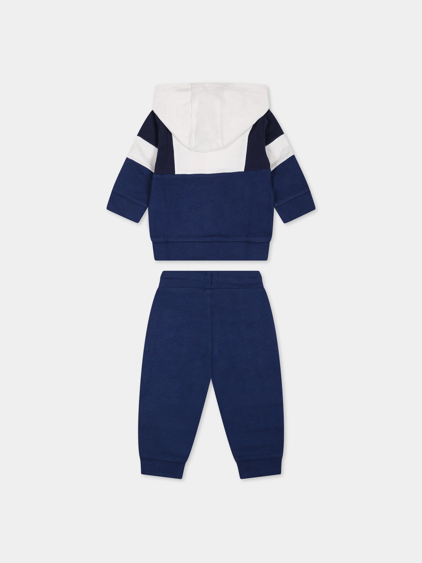 Completo blu per neonato con logo,Timberland,T08183 830