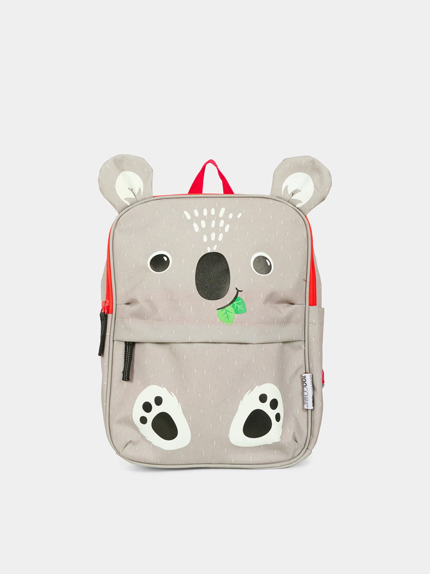 Zaino grigio per neonati con koala