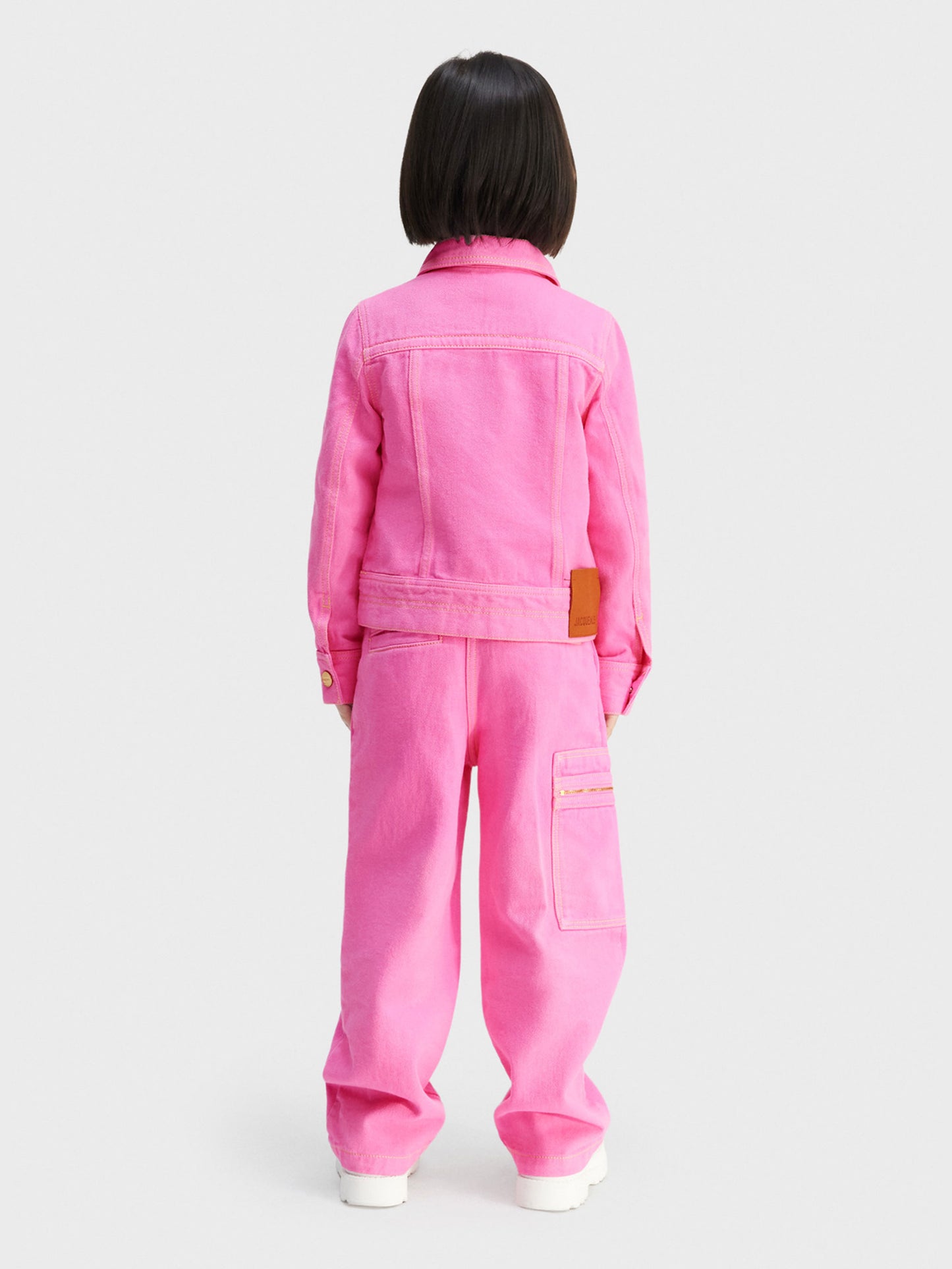 Jeans 'Le de Nîmes Bambino grande' rosa per bambina