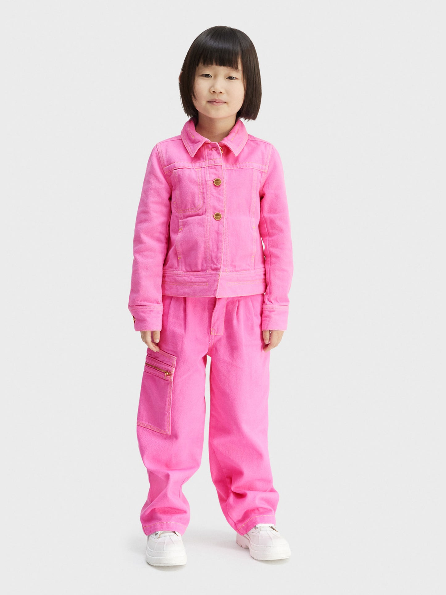 Jeans 'Le de Nîmes Bambino grande' rosa per bambina